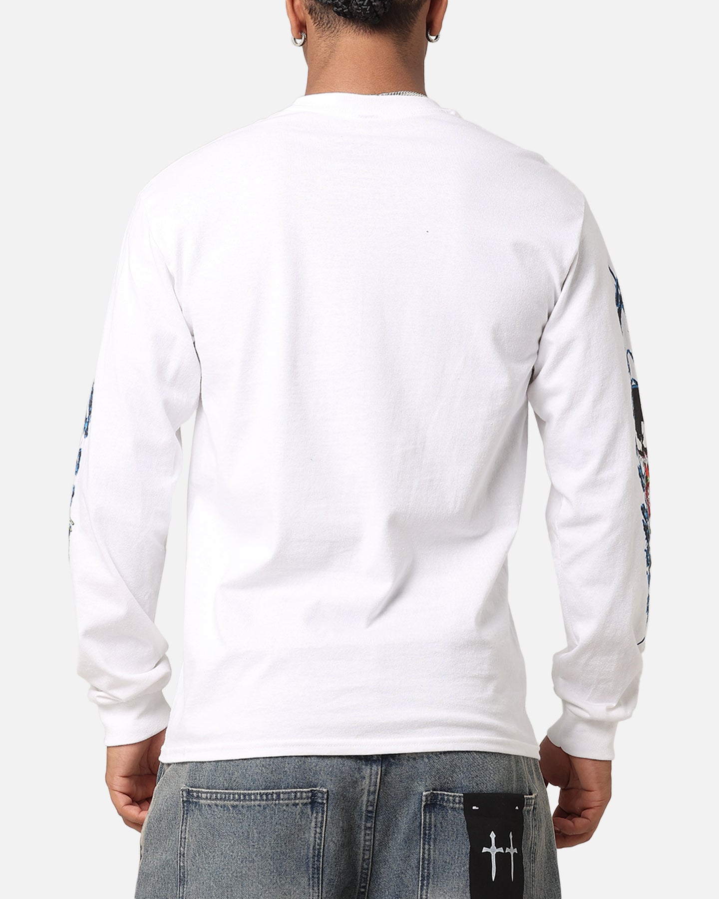 Goat Crew Marvel Spider-Man Y2K Venom Long Sleeve T-Shirt White、mySite、zt4zffjzw