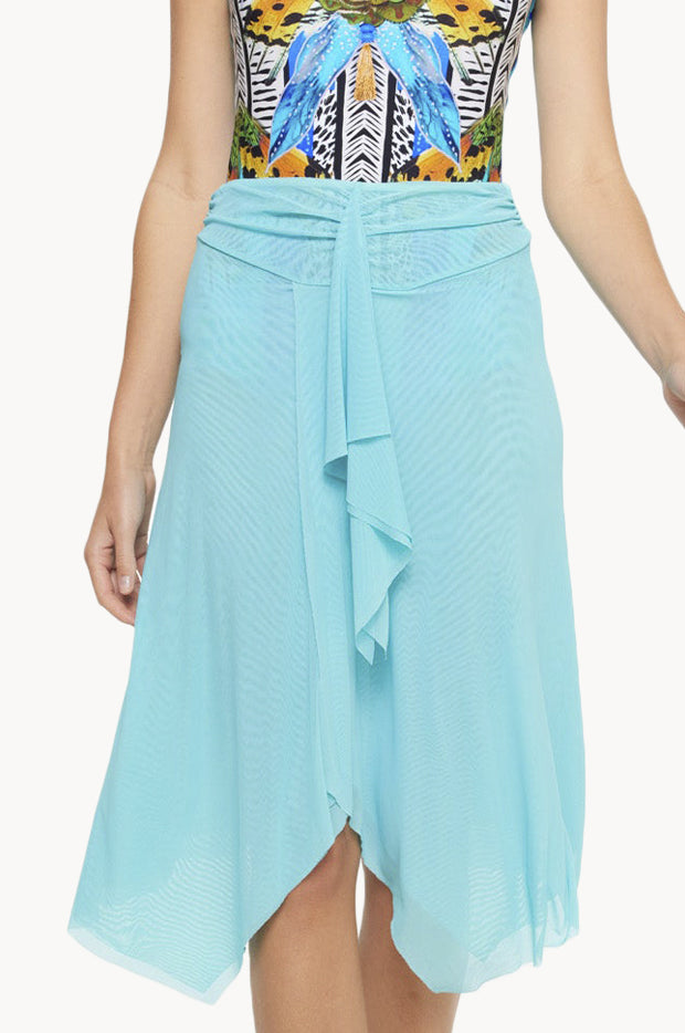  Plain Mesh Frill Skirt、mySite、justintrudeaud