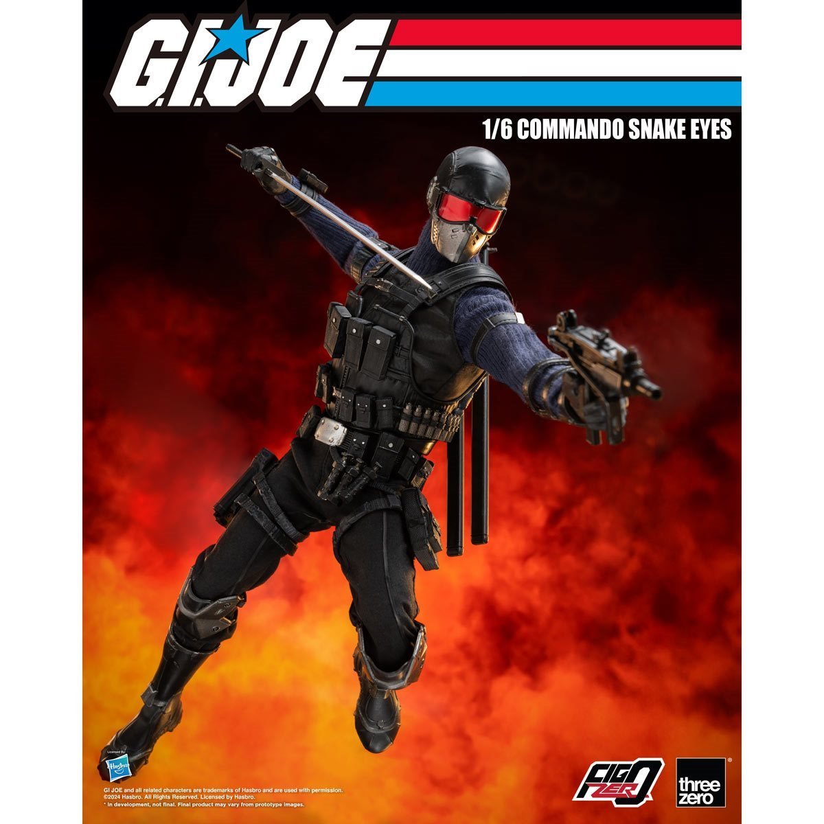 G.I. Joe FigZero Commando Snake Eyes (1/6 Scale)、mySite、hgirdovlk