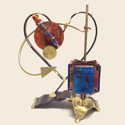 Wedding Dreidel with Shards Tube by Gary Rosenthal、mySite、topwebapps