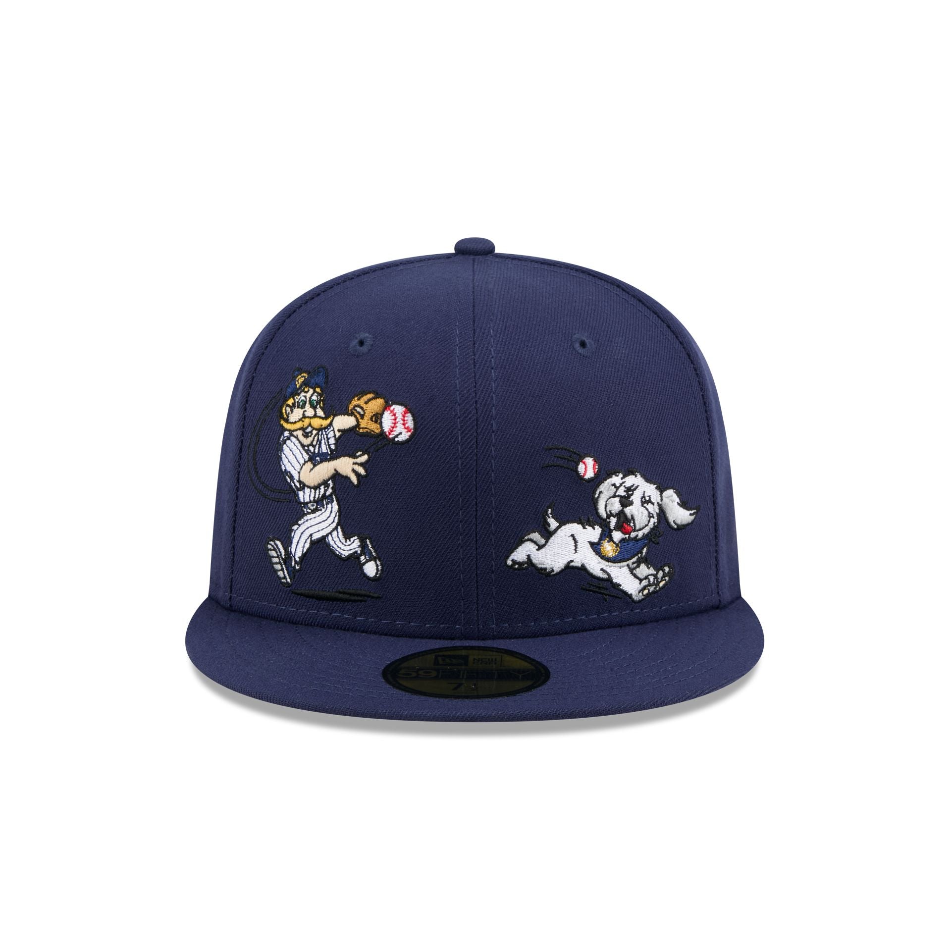 Milwaukee Brewers Generation Mascots 59FIFTY Fitted Hat、mySite、vikingsvslions