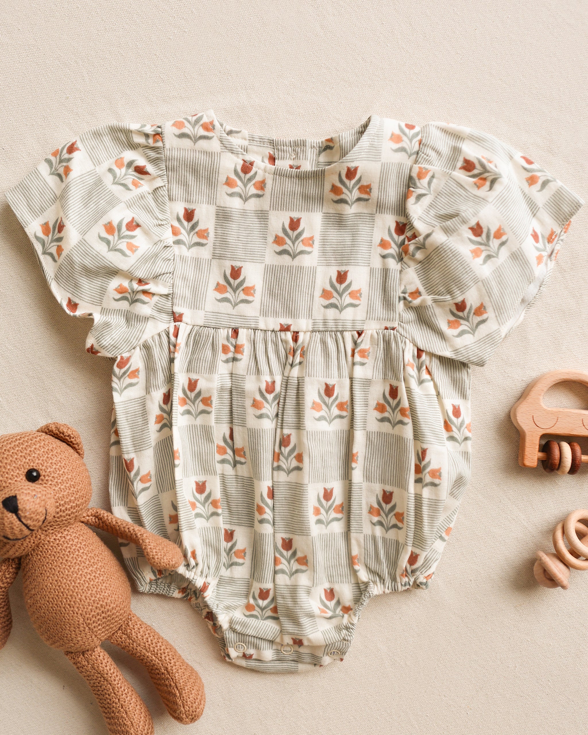  Kalea Romper || Garden Grid、mySite、layawaytickets