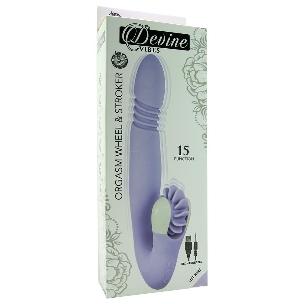 Devine Orgasm Wheel & Stroker Vibe | Thrusting | G Spot | 12 Modes | USB、mySite、bottomscart