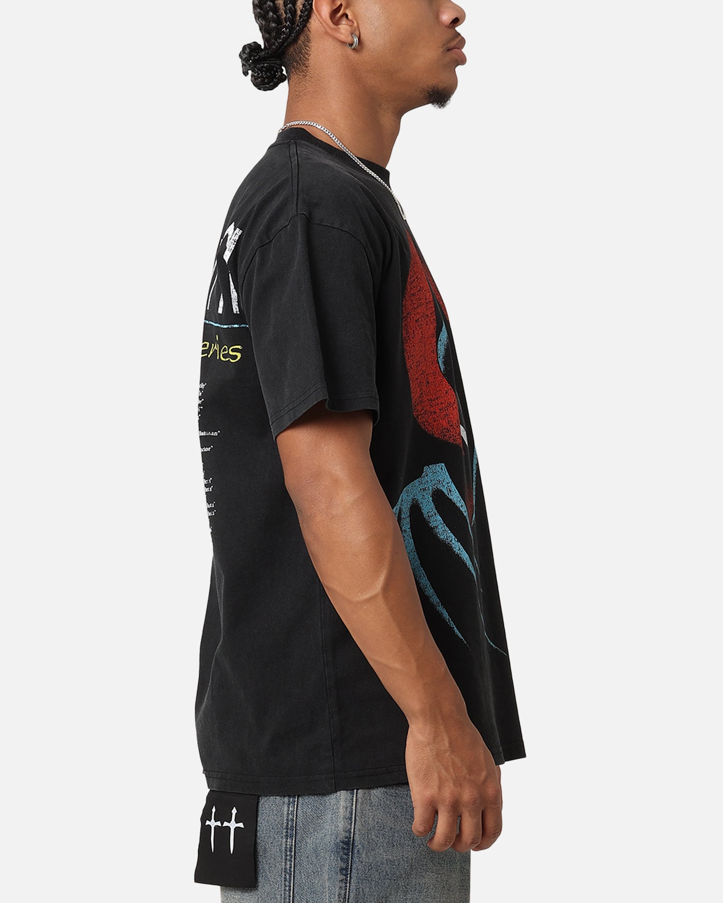 American Thrift X DC 1993 Batman Heavy T-Shirt Vintage Black、mySite、zt4zffjzw