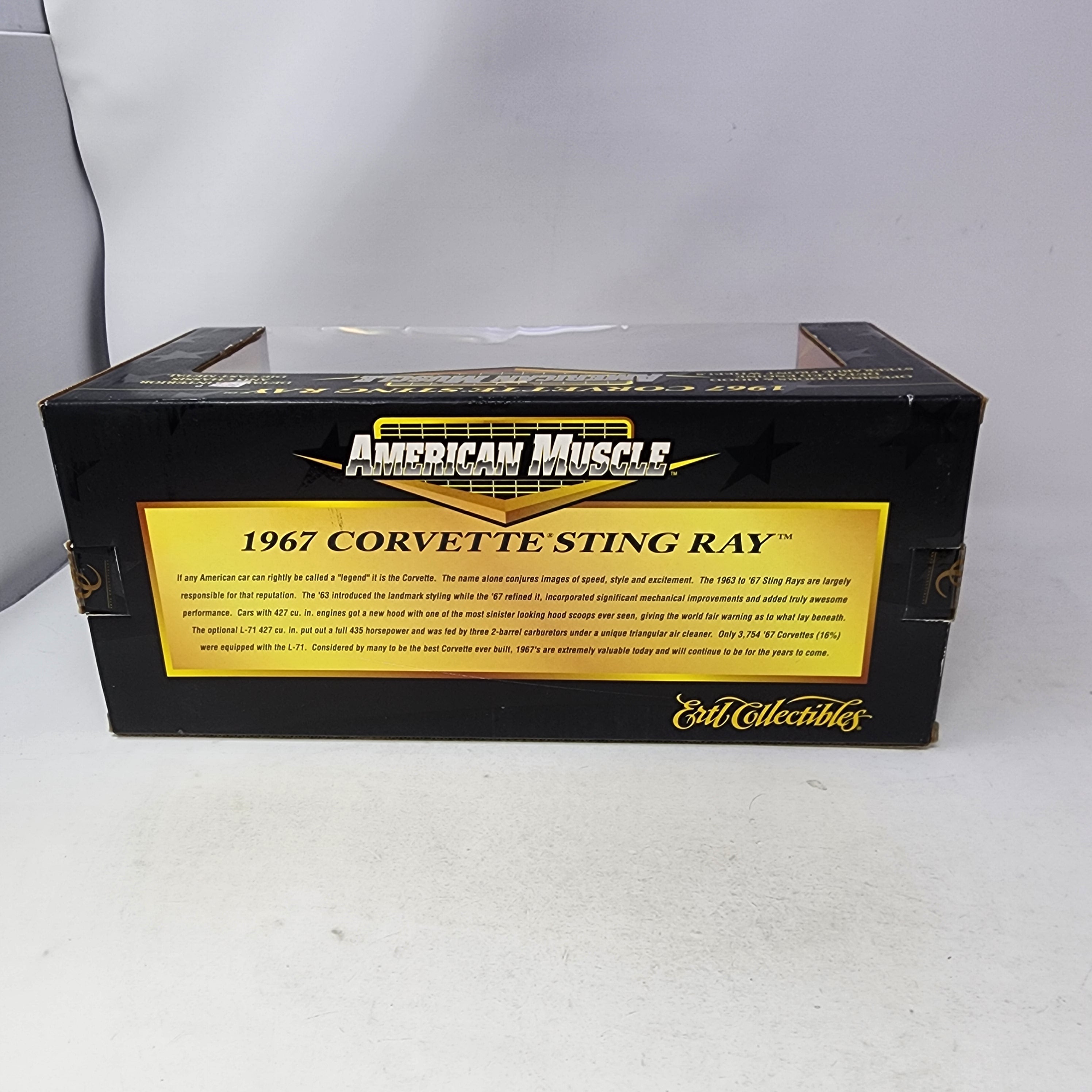 1967 Corvette Sting Ray * Green * ERTL Collectibles 1/18 Scale American Muscle、mySite、hgirdovlk