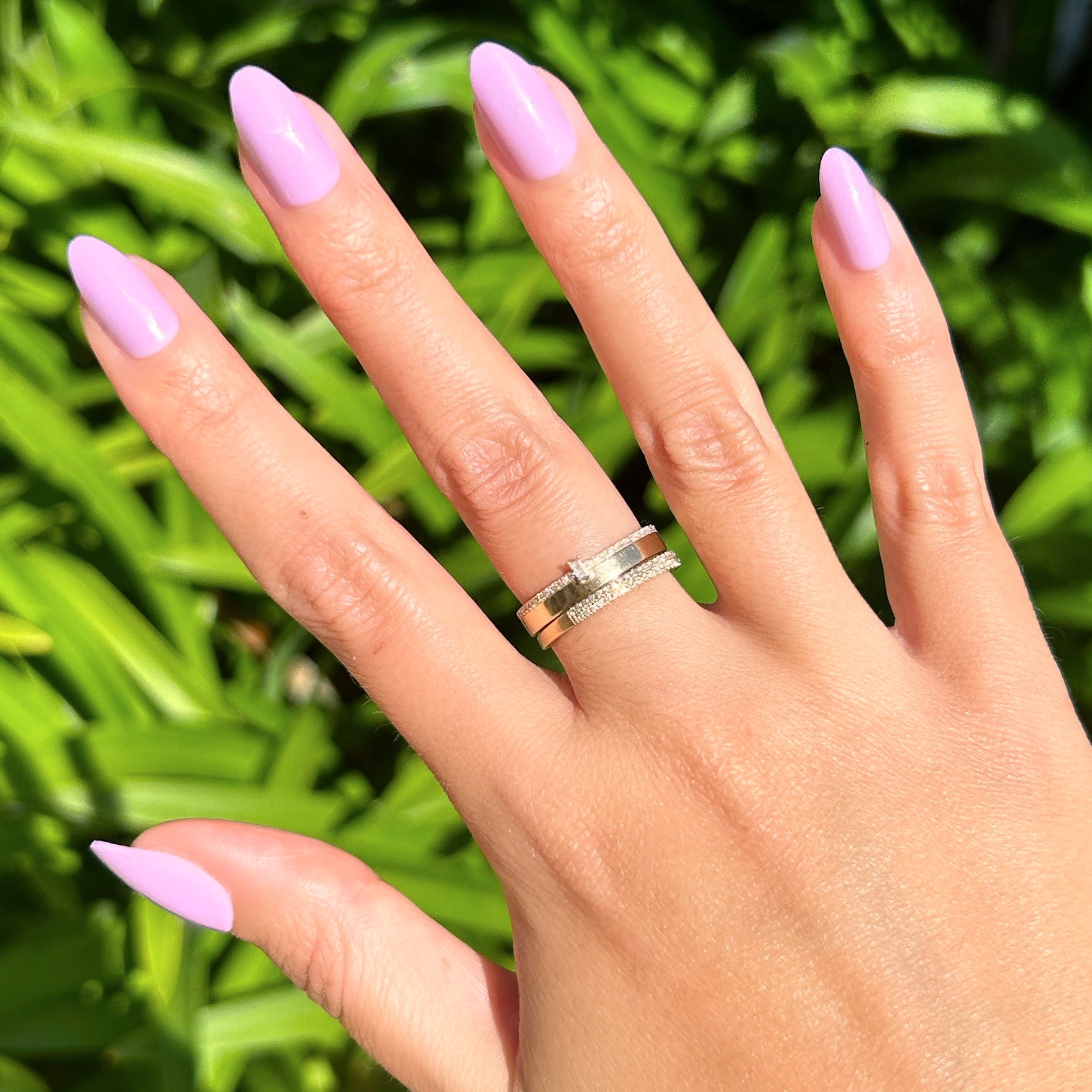 You're Invited - Press-On | Medium | Almond、mySite、solidvoid