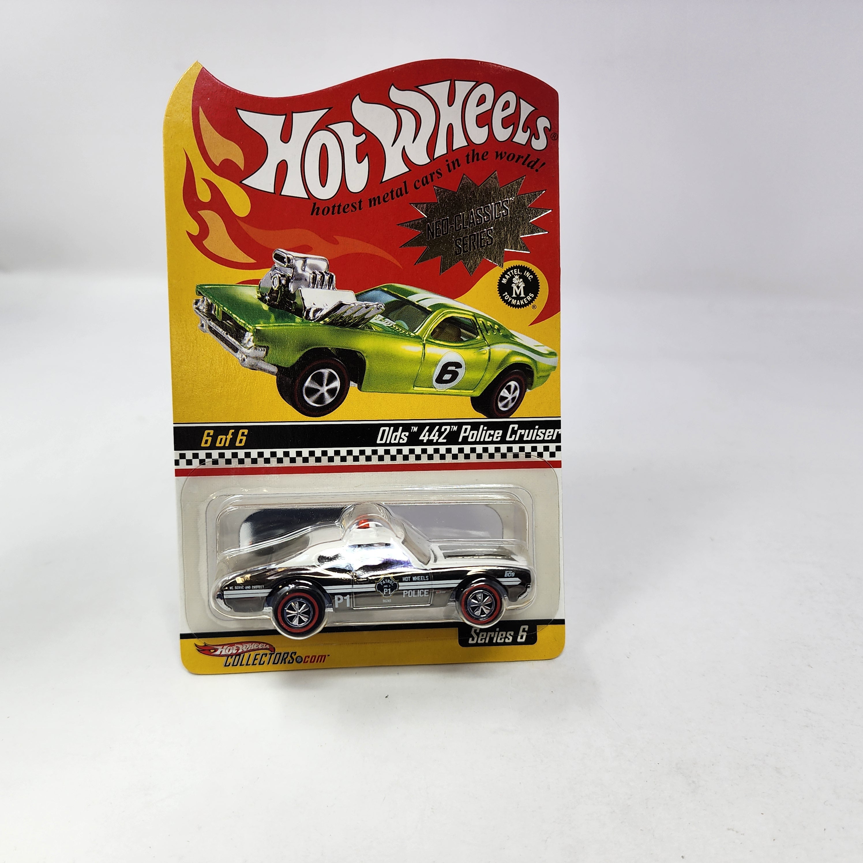 Olds 442 Police Cruiser Series 6 * Hot Wheels Red Line Club RLC Neo-Classics、mySite、hgirdovlk