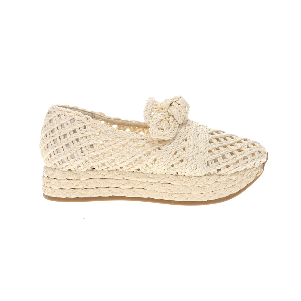 Espanola Raffia Platform Loafers、mySite、gtrtttuynbv