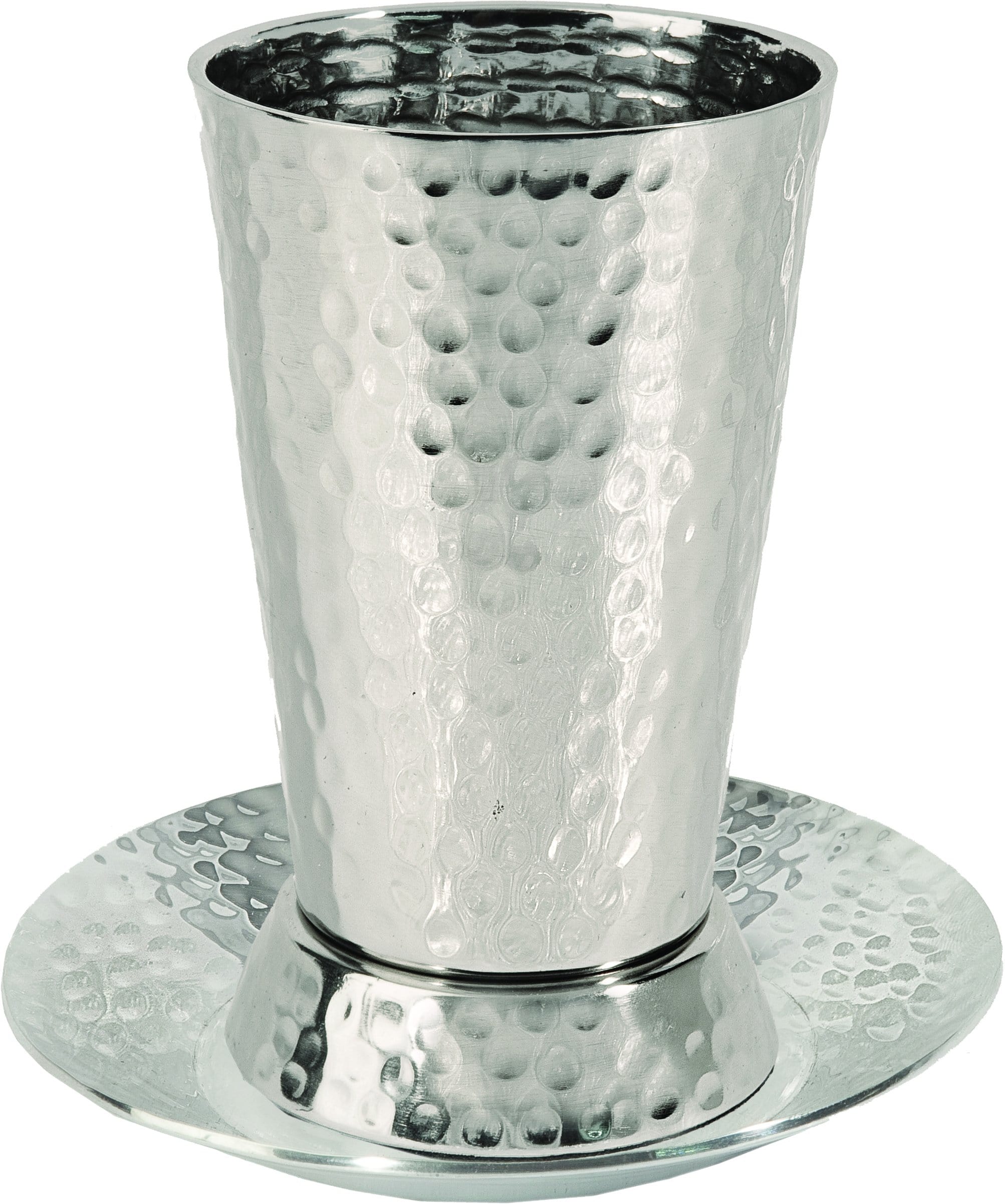 Hammered Kiddush Cup and Dish by Yair Emanuel、mySite、topwebapps