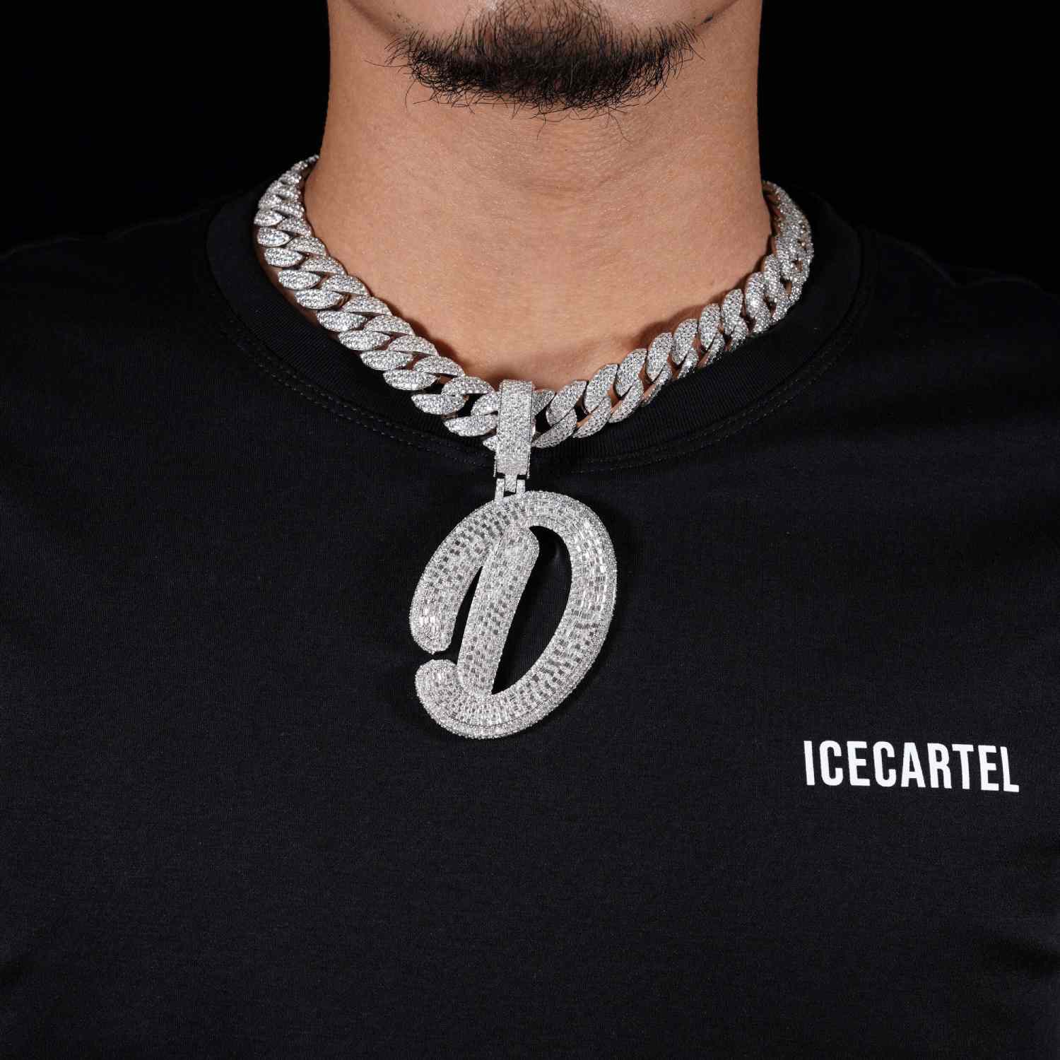 D Custom Moissanite Pendant 14K Gold、mySite、hinf8tx79