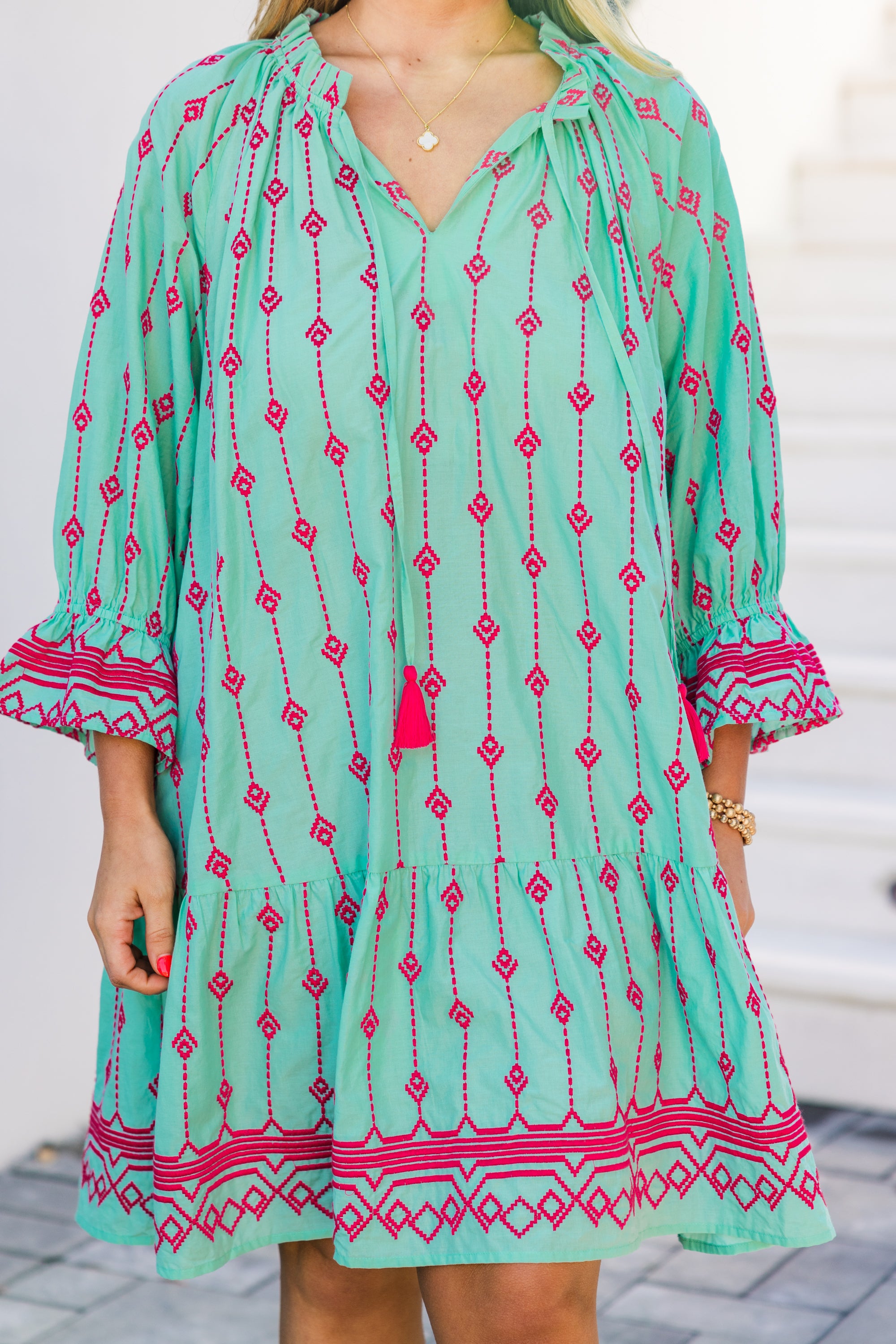  Grateful Life Dress, Teal、mySite、justintrudeaud