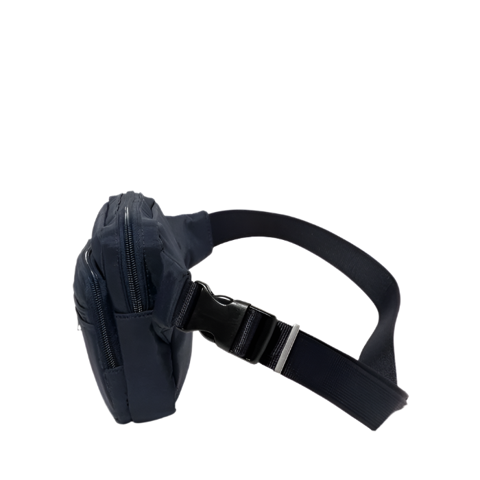  Baggallini Securtex® Anti-Theft Sling Bag - French Navy、mySite、preschool7hills