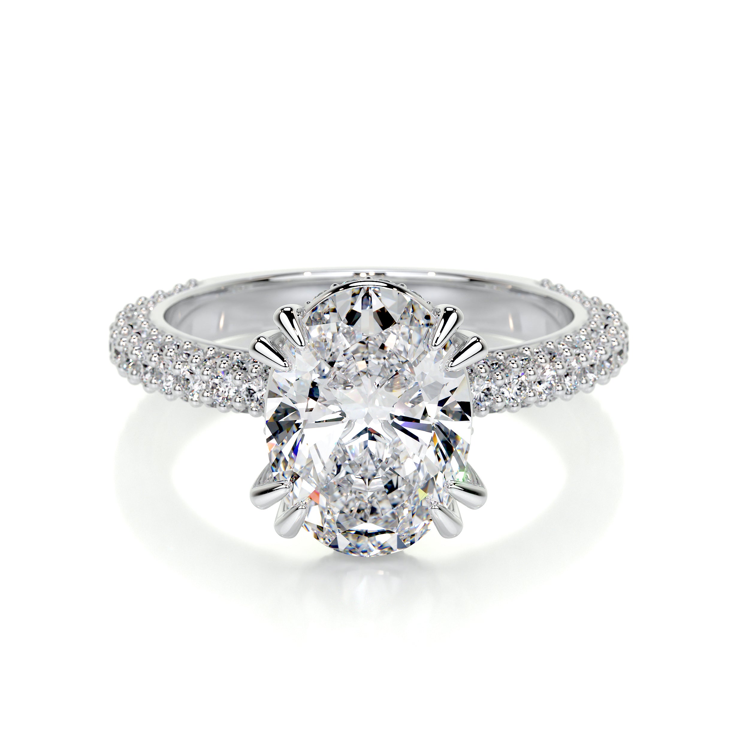Kelly Lab Grown Diamond Ring -Platinum、mySite、hinf8tx79