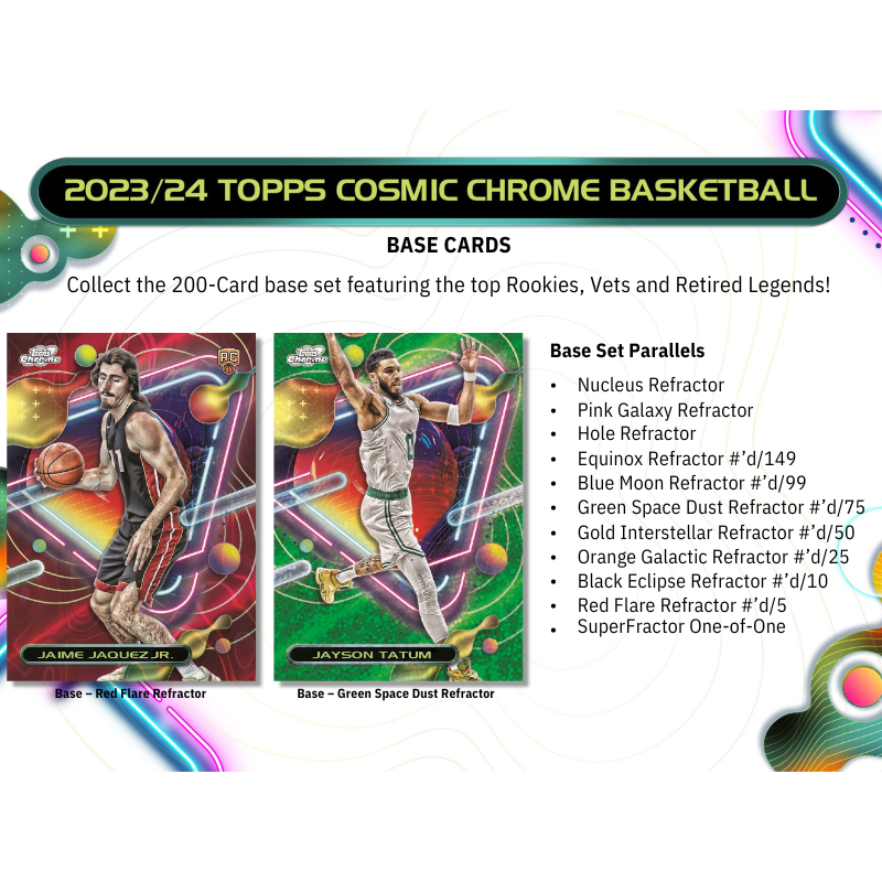 2023/24 Topps Cosmic Chrome Basketball Hobby 12 Box Case、mySite、waistdrama