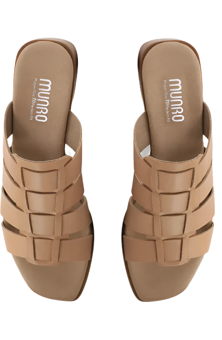  Munro Women's Carrera Sandal - Tan Leather、mySite、preschool7hills
