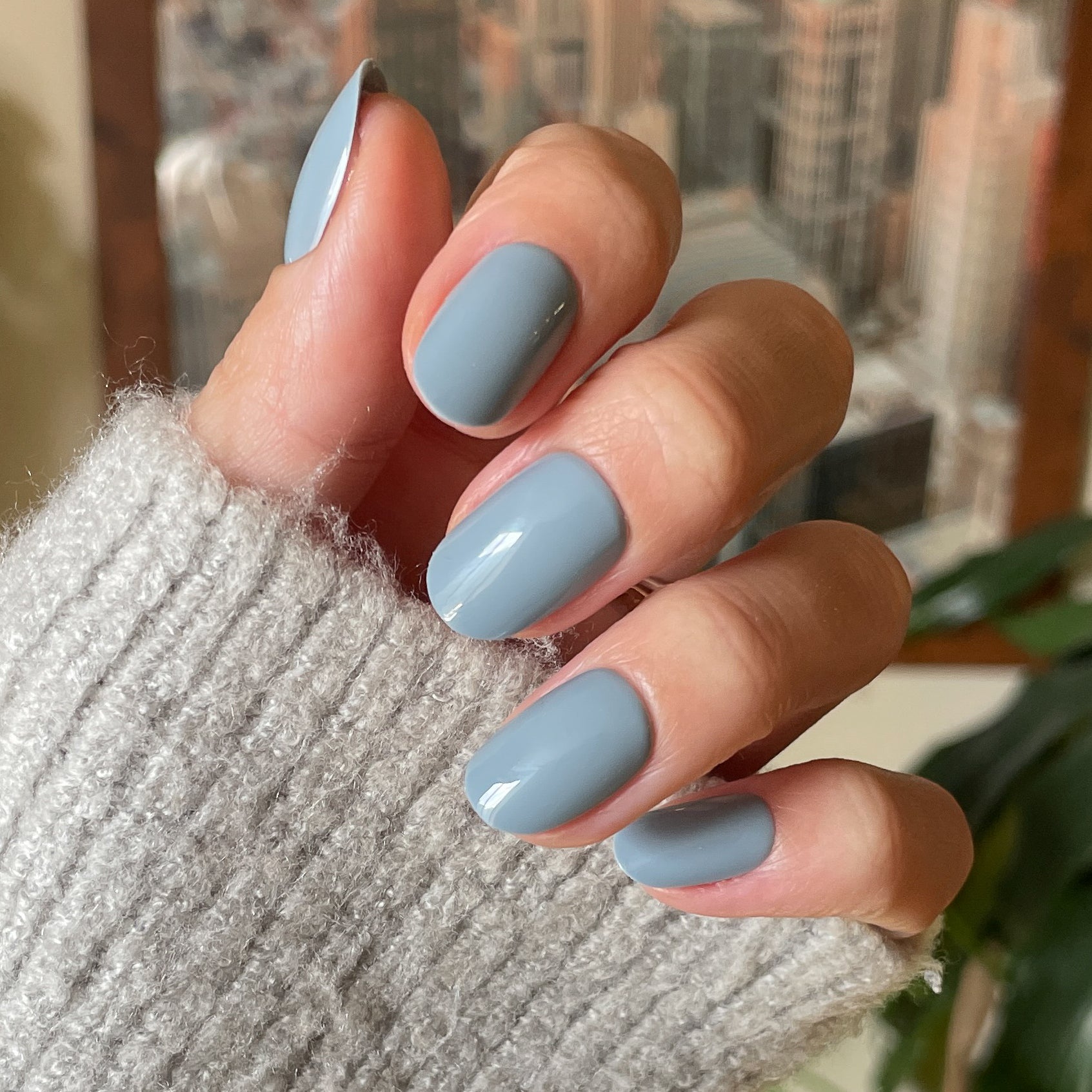 Vintage | Short | Round - Tab Press-On、mySite、solidvoid