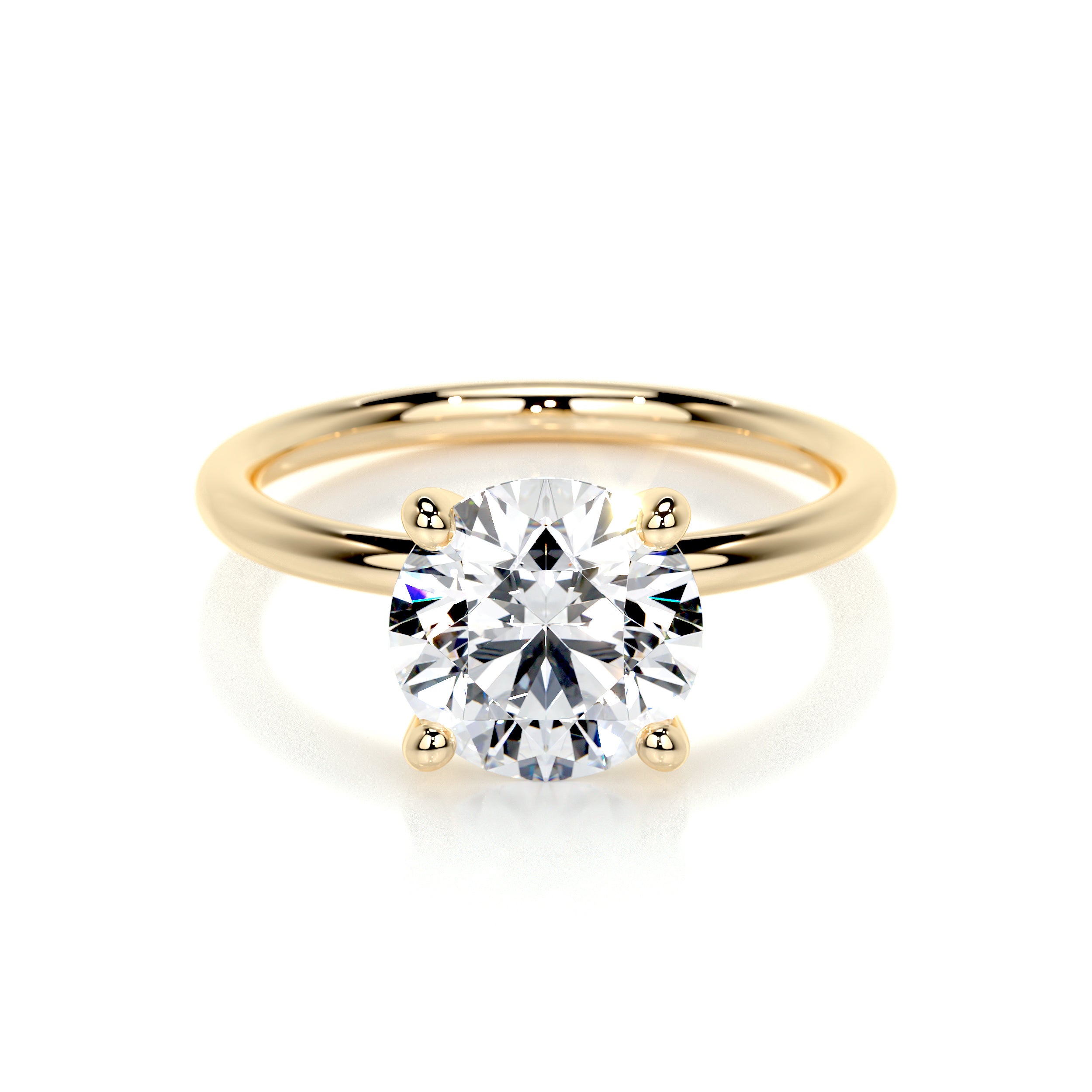 Eloise Lab Grown Diamond Ring -18K Yellow Gold、mySite、hinf8tx79