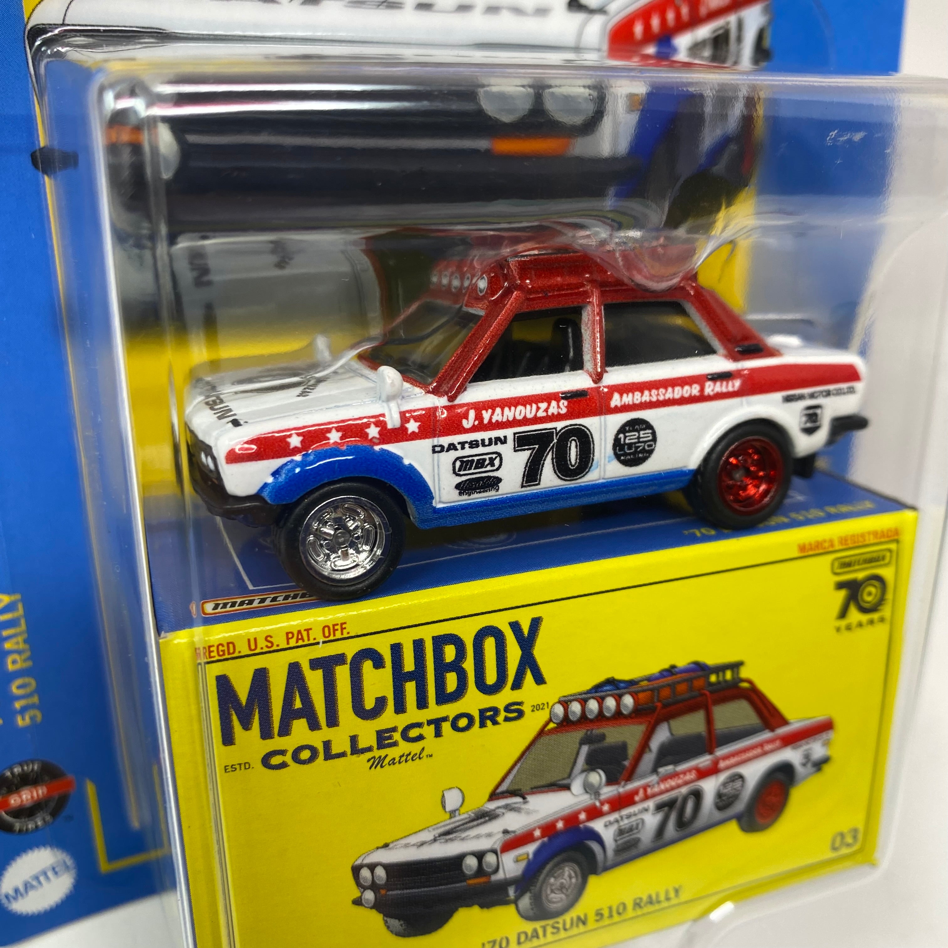 '70 Datsun 510 Rally * 2023 Matchbox Collectors Series Case T、mySite、hgirdovlk