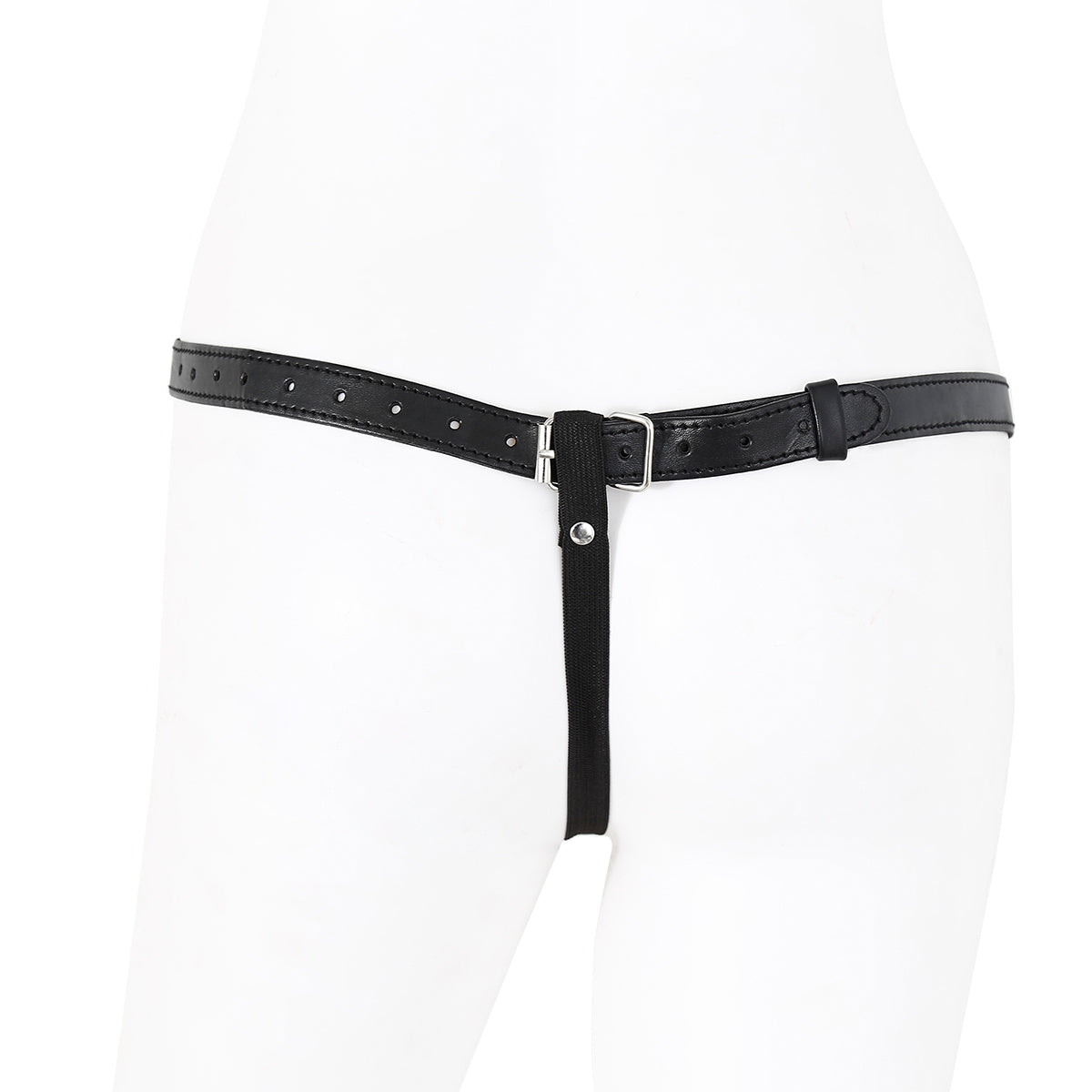 Rimba Erotic Leather Harness Chastity Pants For Women | Adjustable、mySite、bottomscart
