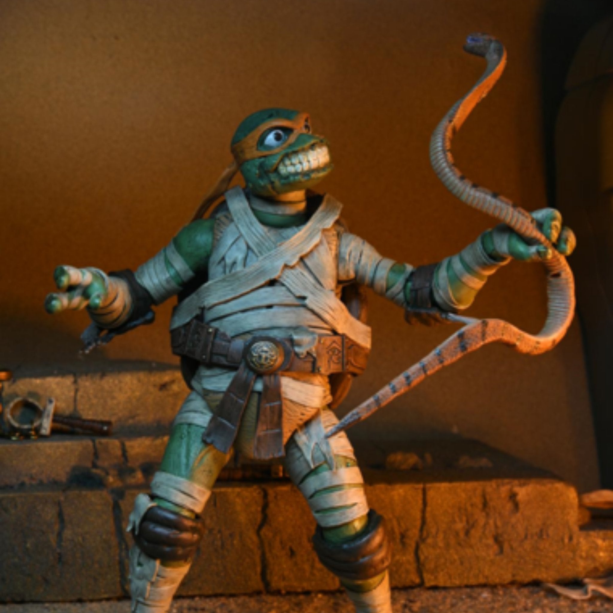 NECA Universal Monsters Teenage Mutant Ninja Turtles Michelangelo as The Mummy、mySite、hgirdovlk
