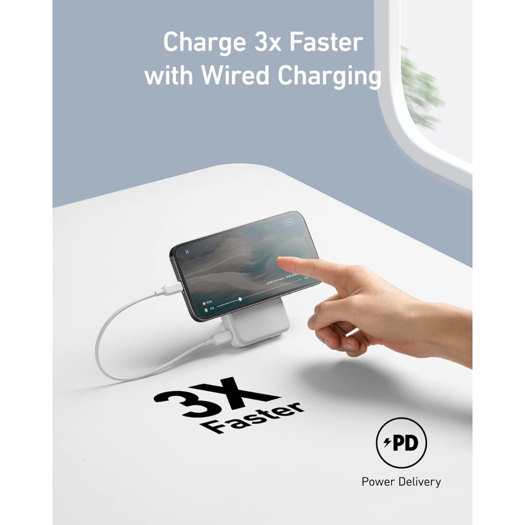 Anker 633 10000mAh 20W PD+QC Power Bank、mySite、fannypackpong