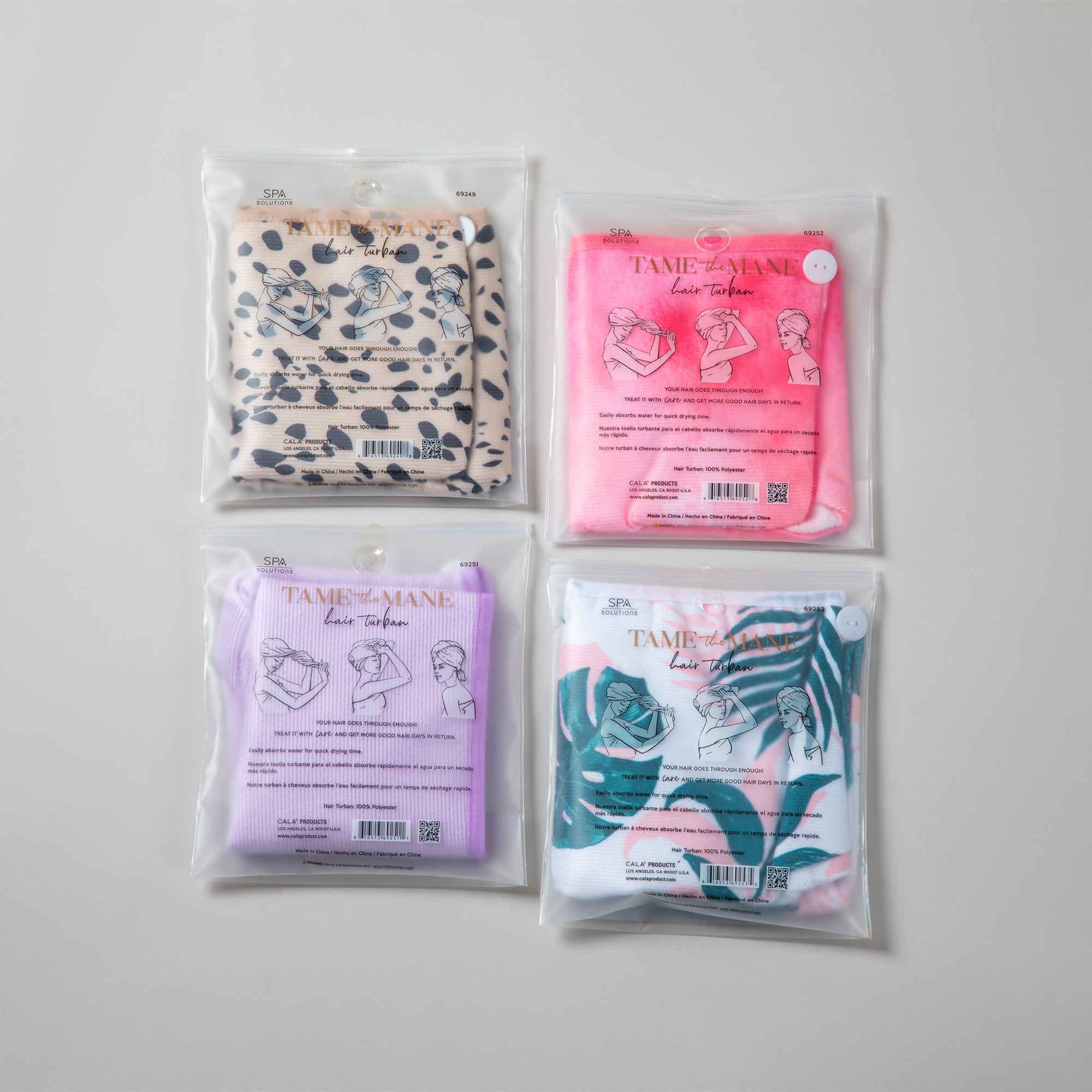 Tame the Mane Hair Turban Towel、mySite、camillekostekn