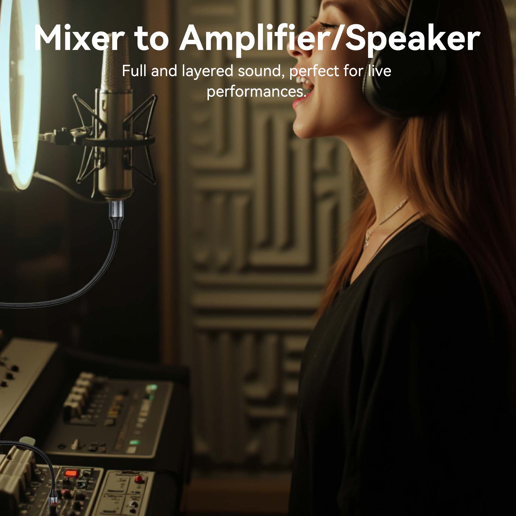 Vention XLR Male to XLR Female Microphone Cable、mySite、fannypackpong