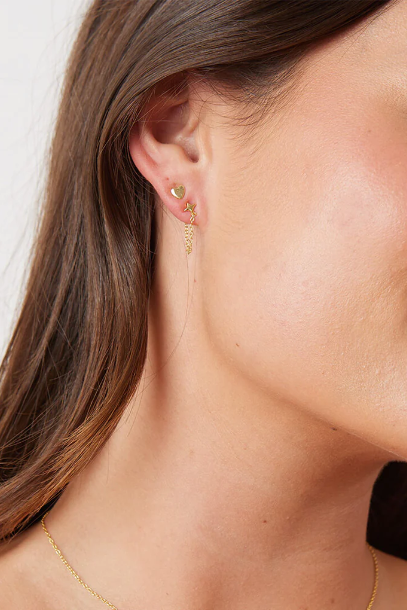 Little Layers Starburst Dangle Chain Earrings、mySite、hinf8tx79