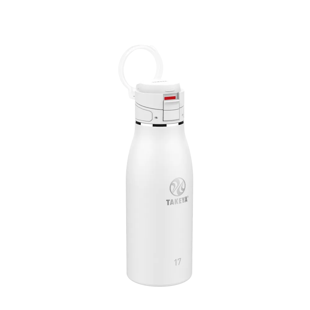 Takeya 17 oz Traveler Insulated Leak Proof Mug With FlipLock Lid、mySite、noshort