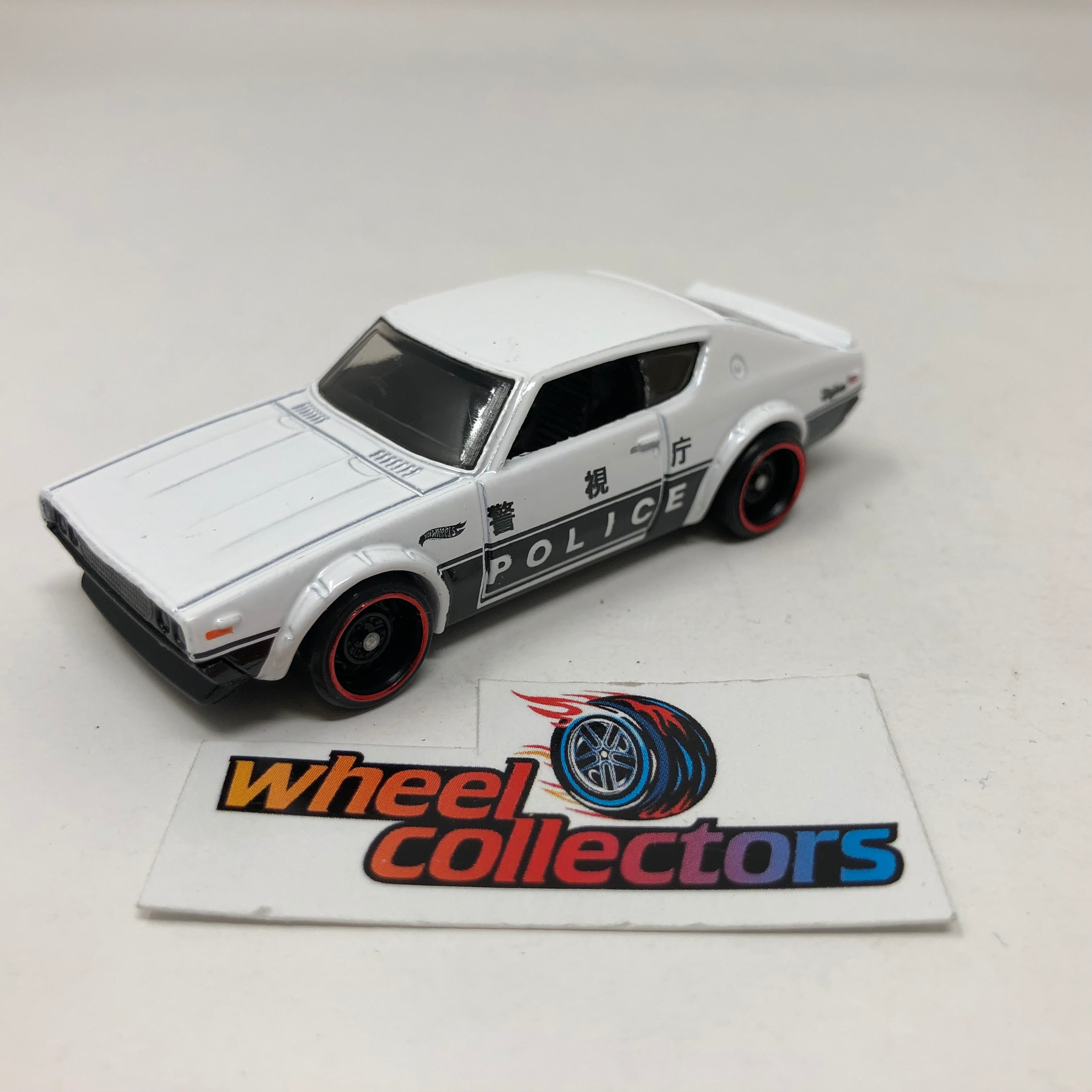Nissan Skyline 2000 GT-R Police * White * Hot Wheels Loose 1:64 Scale、mySite、hgirdovlk