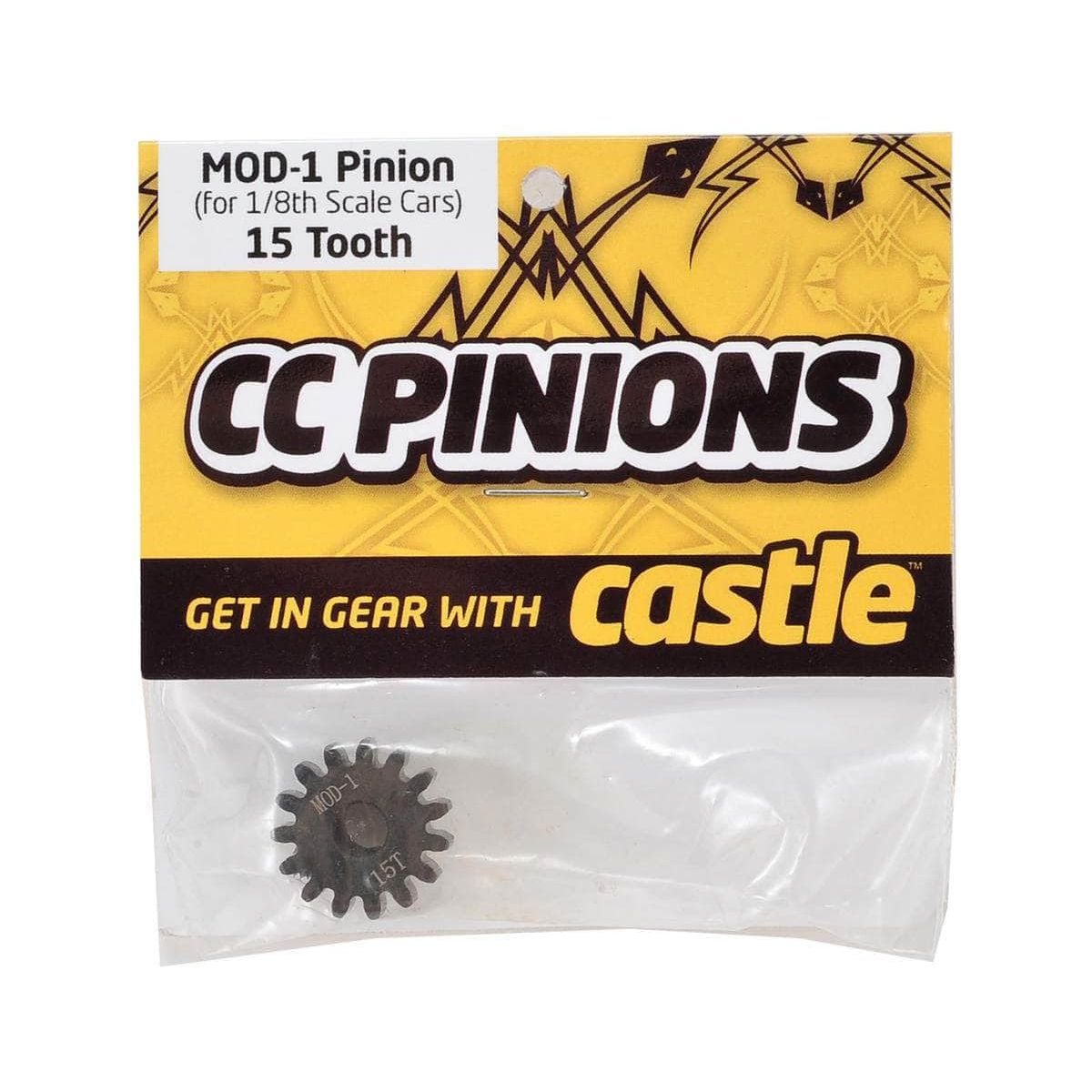 CSE010-0065-09, Castle Creations Mod 1 Pinion Gear w/5mm Bore (15T)、mySite、merchandisen