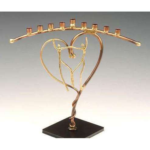 Infinity Art in Metal Celebration of Love Menorah、mySite、topwebapps