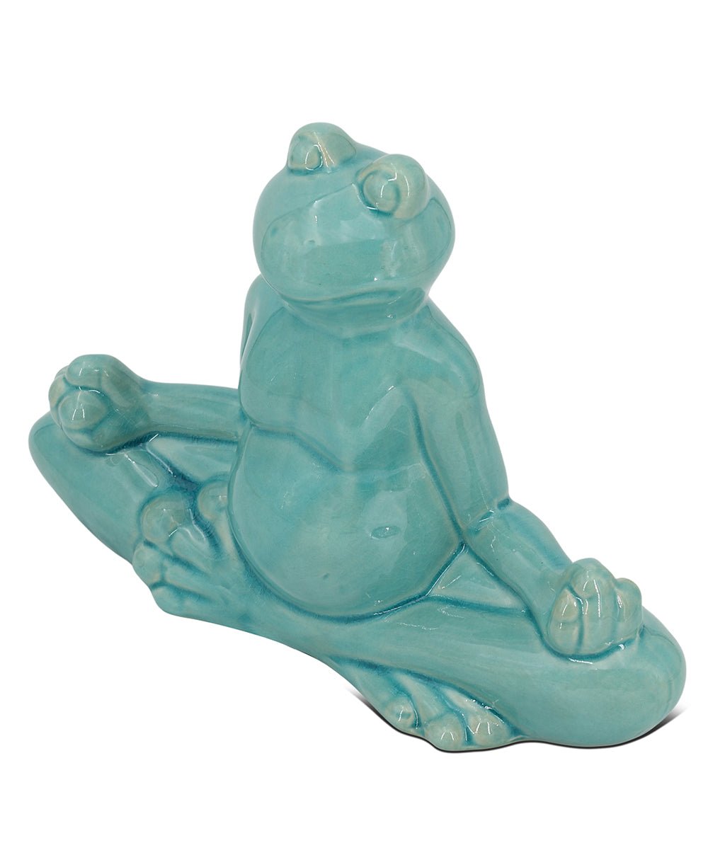 Ceramic Yoga Frog Figurines, Sold Individually Or Set、mySite、topwebapps