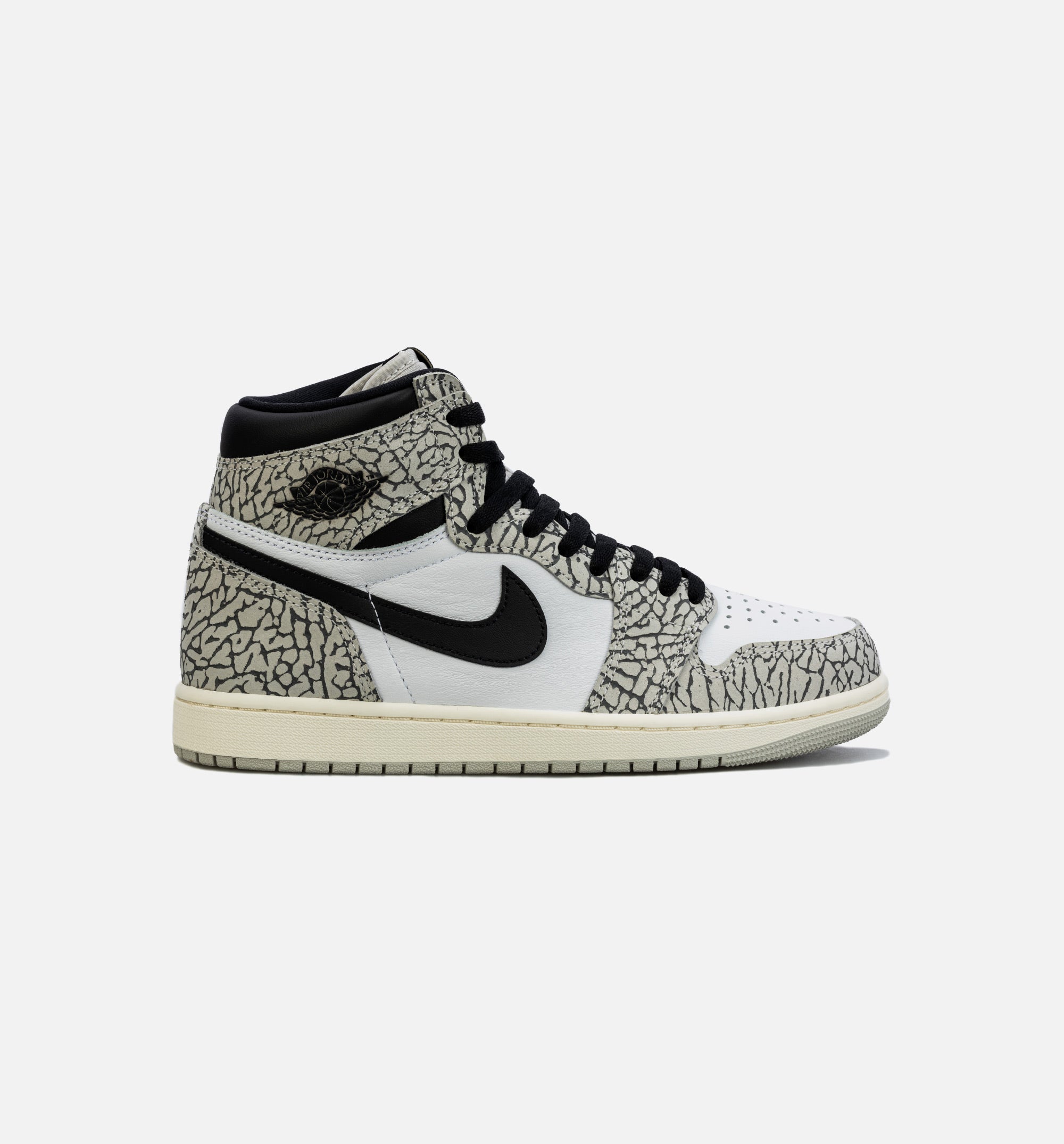 Air Jordan 1 Retro White Cement Mens Lifestyle Shoe - White/Grey、mySite、dreamappss
