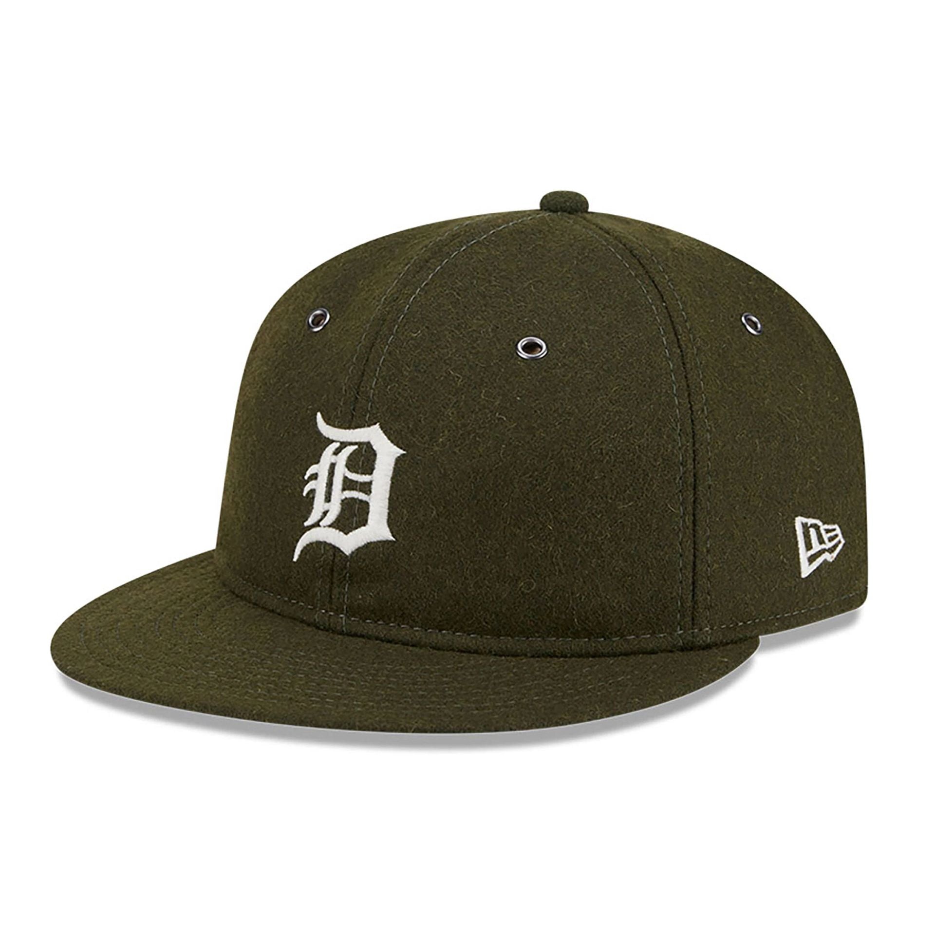 Detroit Tigers Wool Green Retro Crown 59FIFTY Fitted Cap、mySite、vikingsvslions