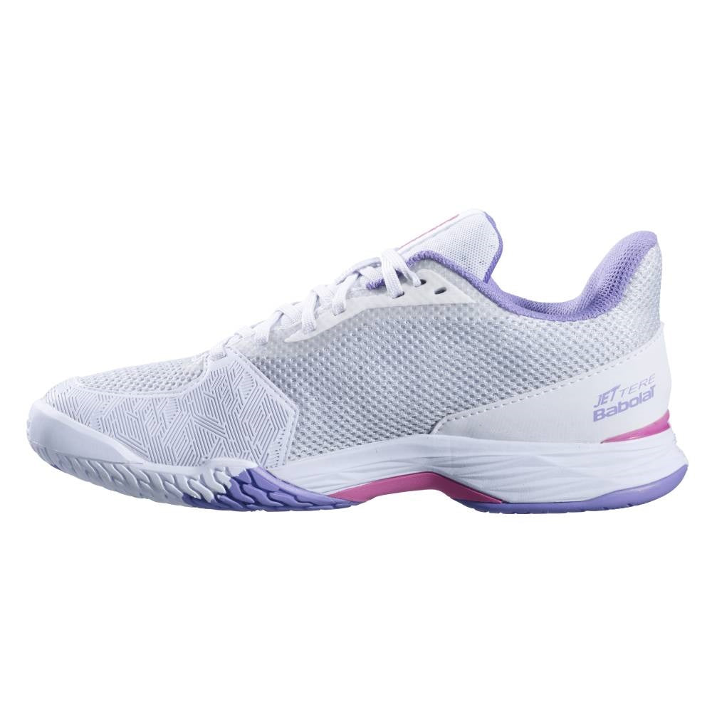 Babolat Jet Tere AC Women's Tennis Shoe (White/Purple)