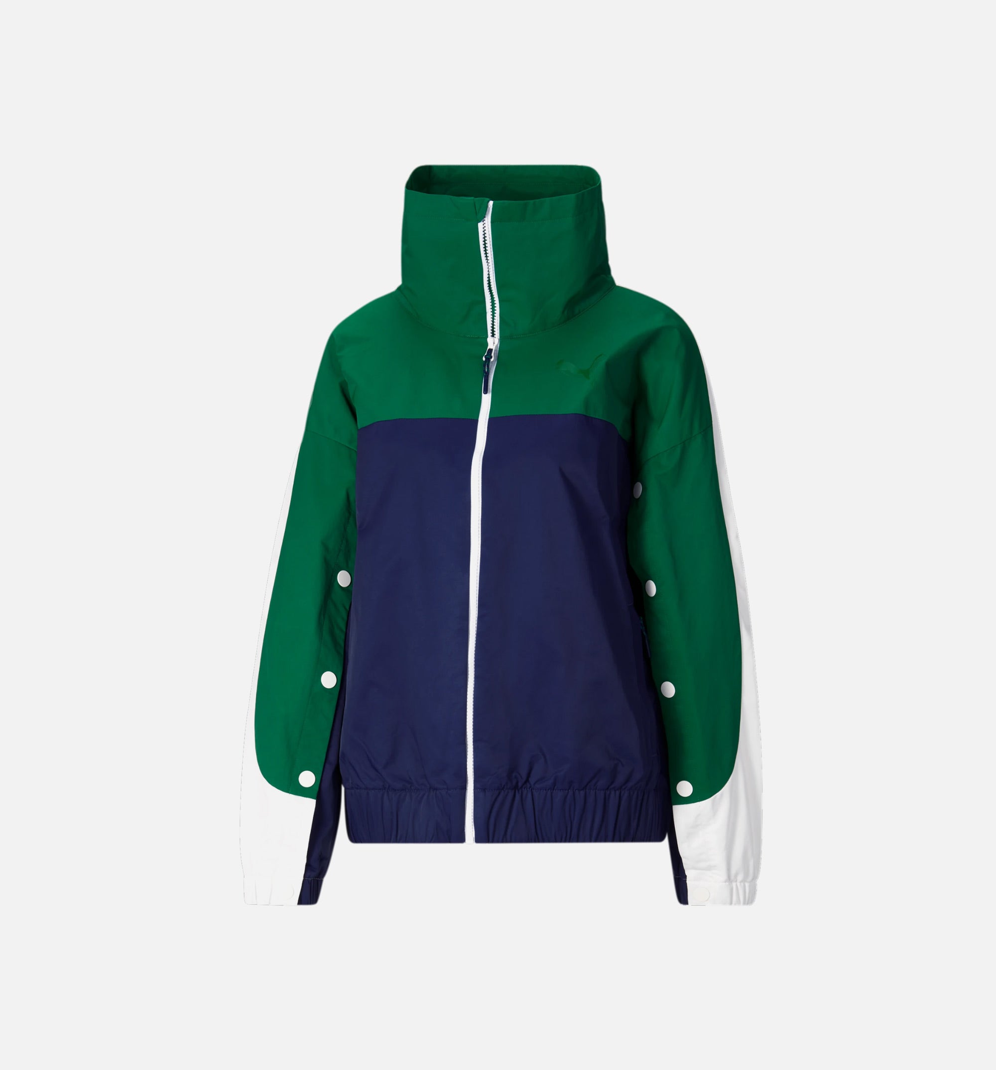 June Ambrose Overtime Track Womens Jacket - Blue/Green、mySite、dreamappss