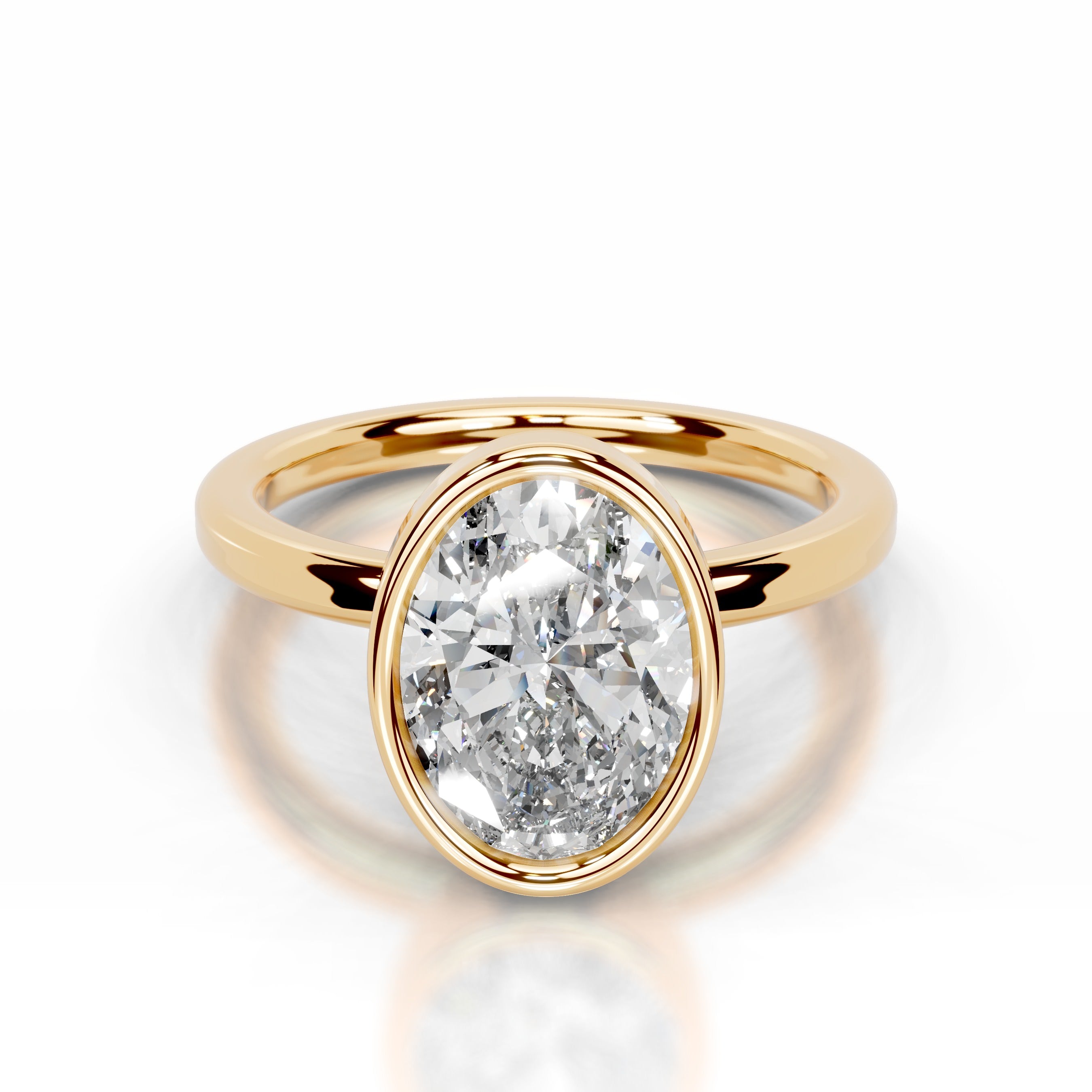 Dima Lab Grown Diamond Ring - 18K Yellow Gold、mySite、hinf8tx79