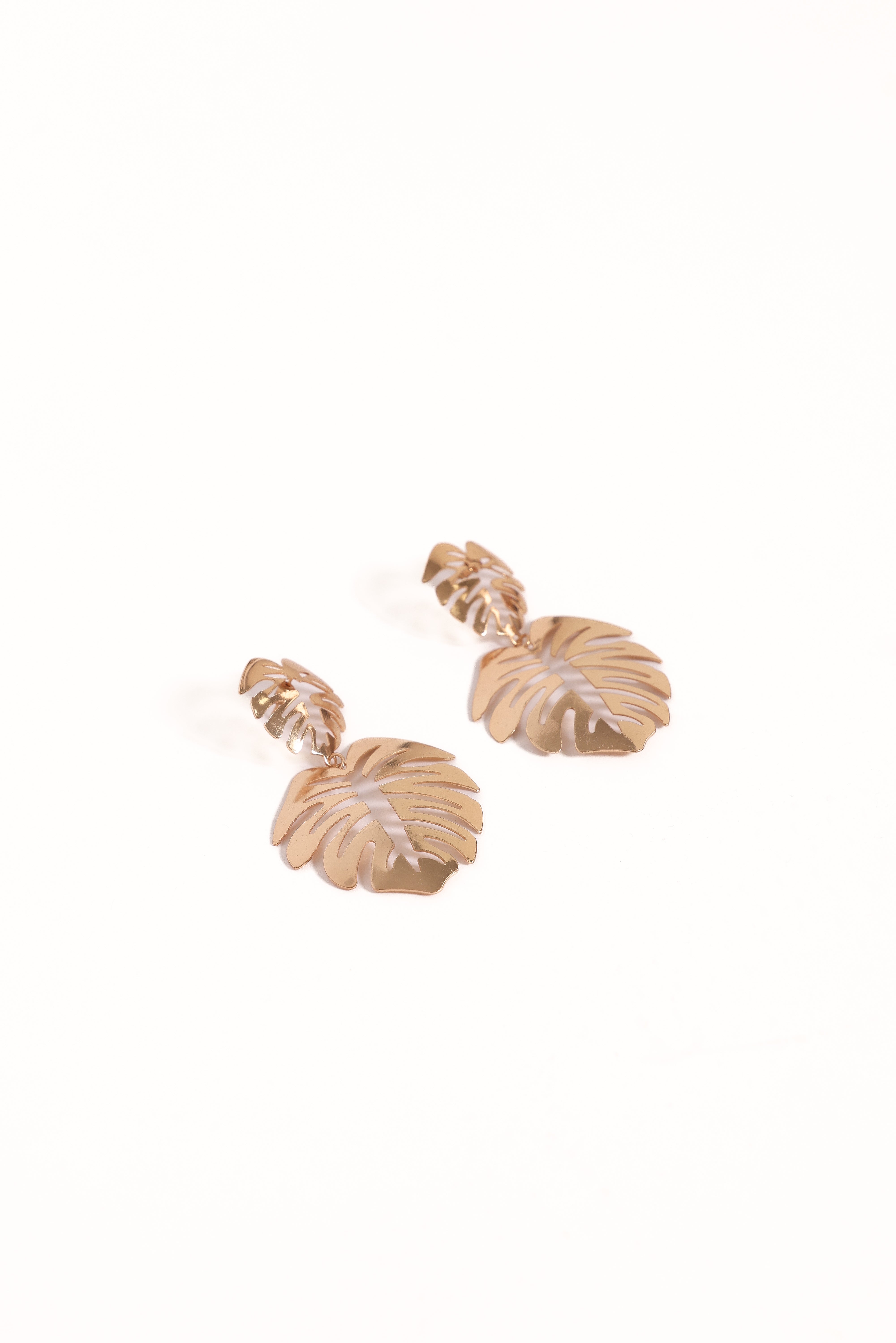  Palm Earrings - Gold、mySite、sugarbowlscore