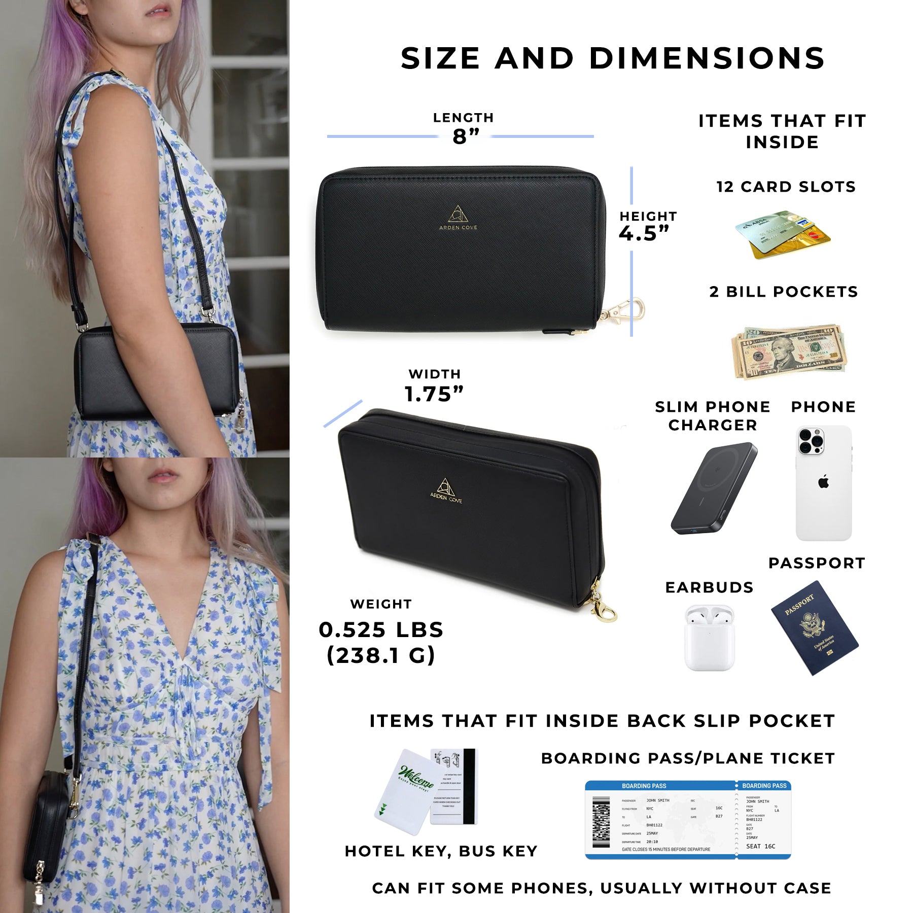 Grande Marina Convertible Wallet and Belt Bag、mySite、garagedoors4me