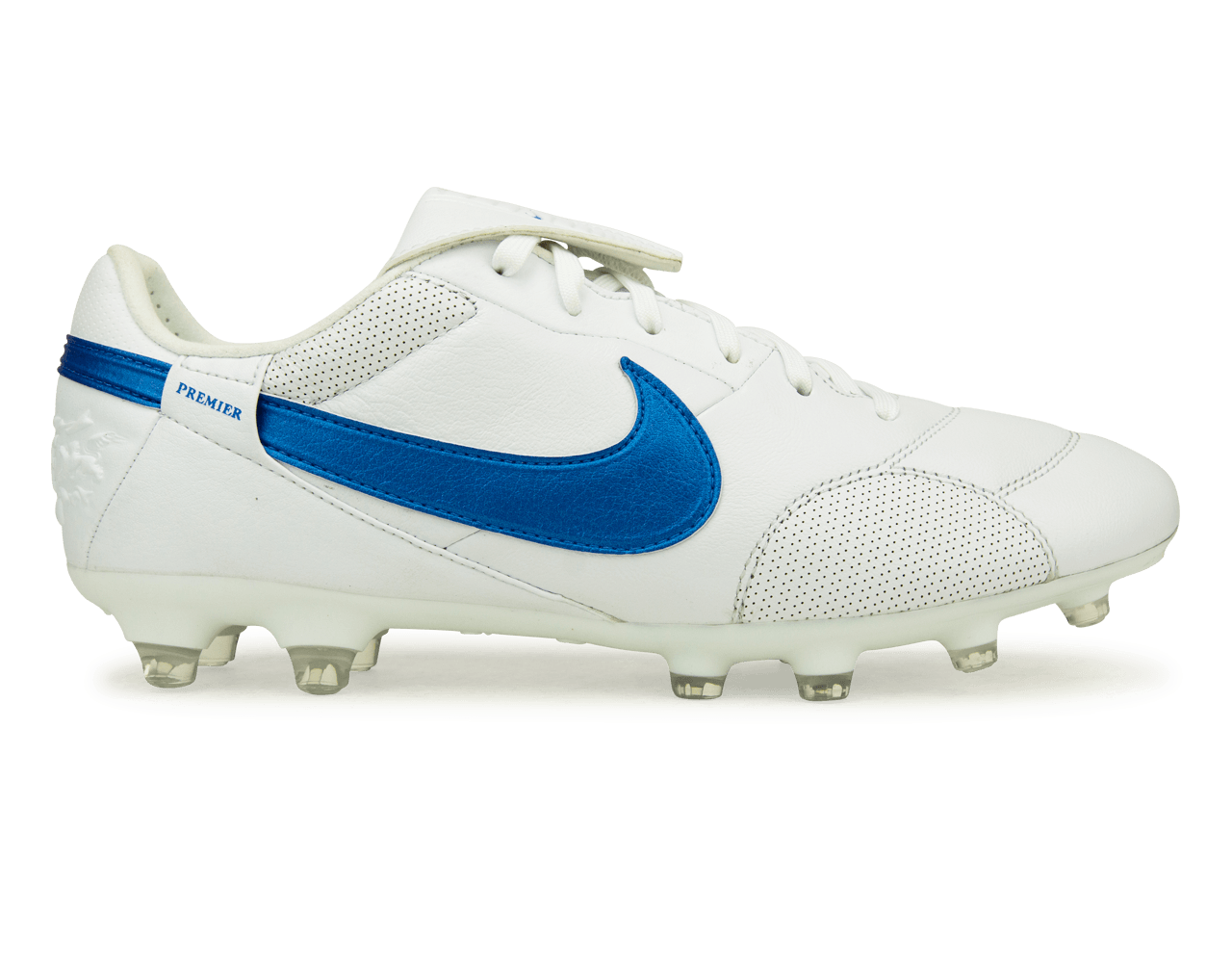 Nike Men's Premier III FG White/Signal Blue、mySite、noshort