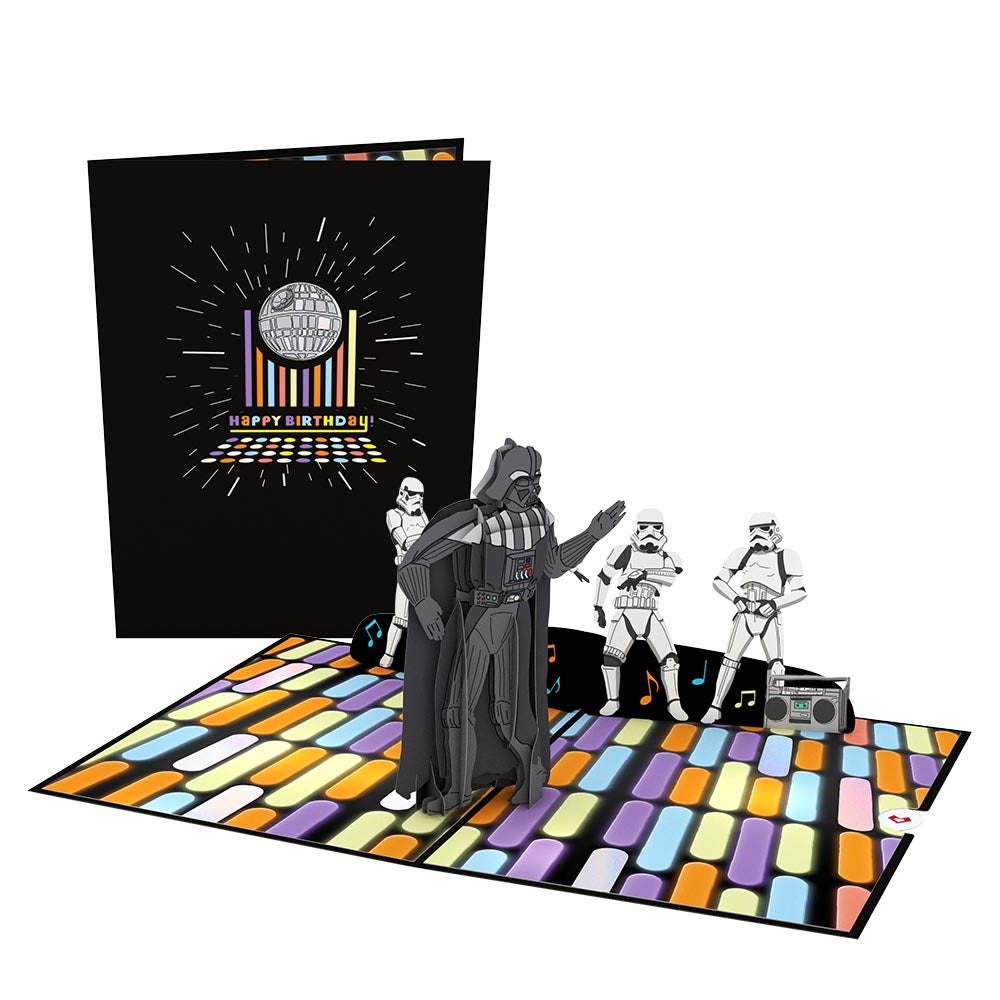 Star Wars™ Death Star™ Disco Birthday Pop-Up Card、mySite、solidvoid