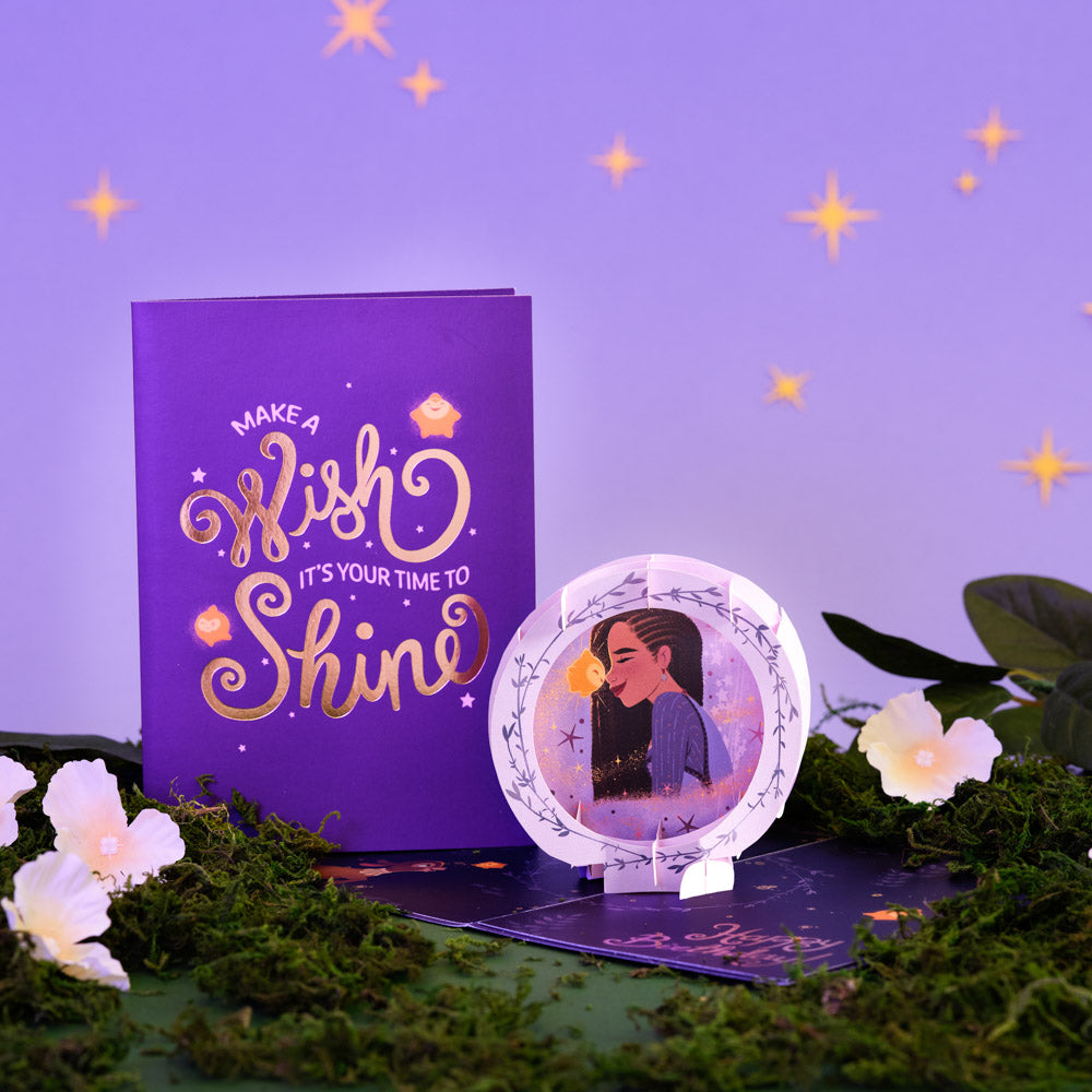 Disney Wish Birthday Pop-Up Card、mySite、solidvoid