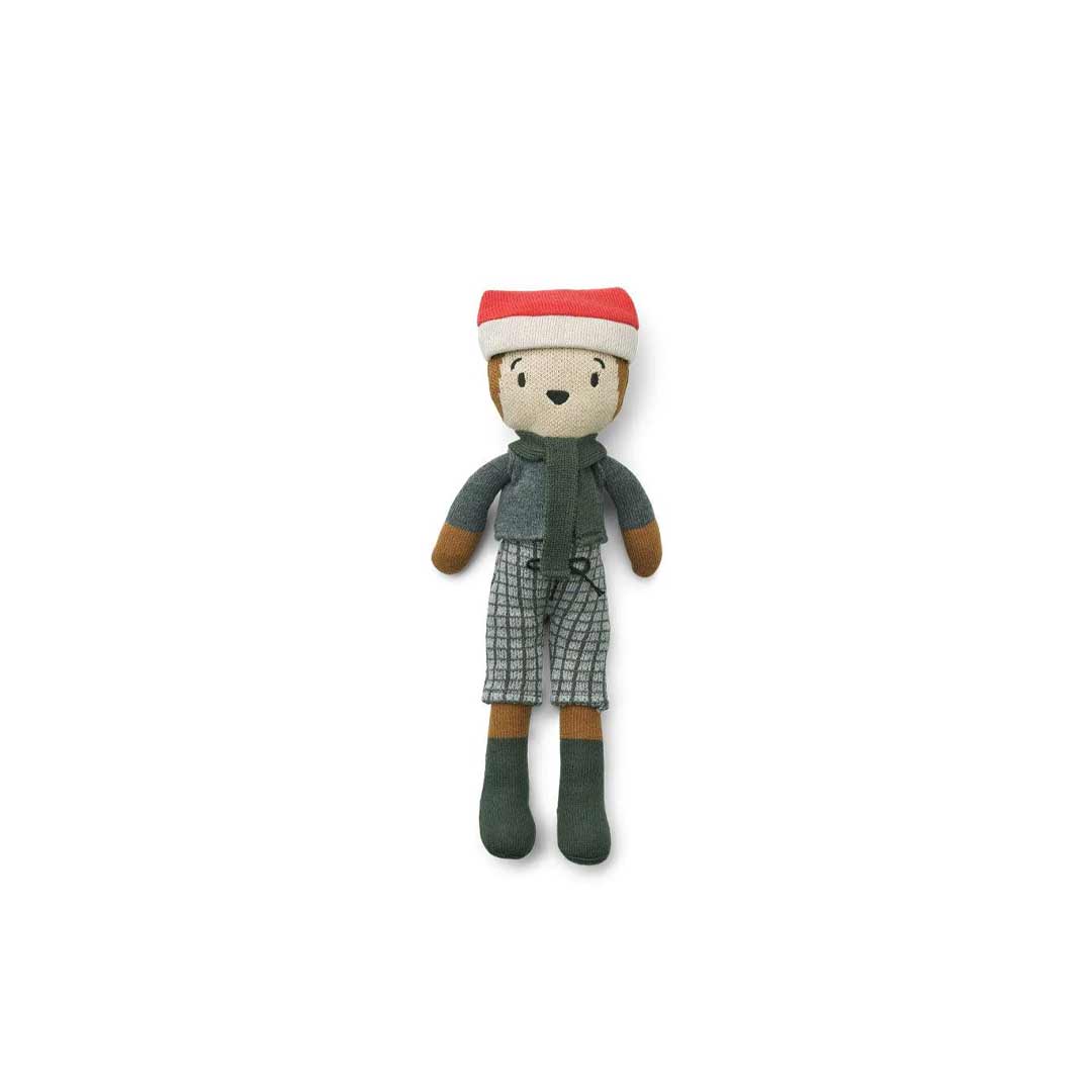  Liewood Robert Christmas Doll - Bear - Sandy Multi Mix、mySite、merchandisen