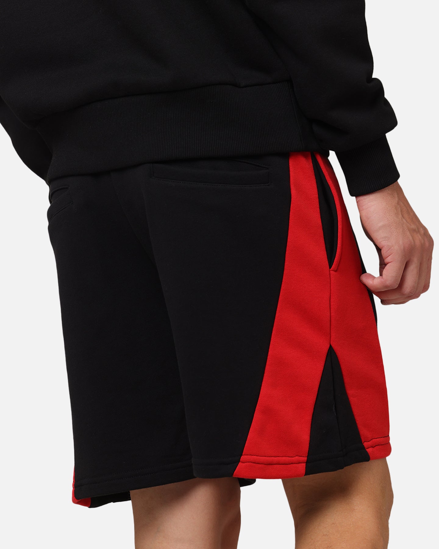 Carre Panelled Shorts Black/Red、mySite、zt4zffjzw