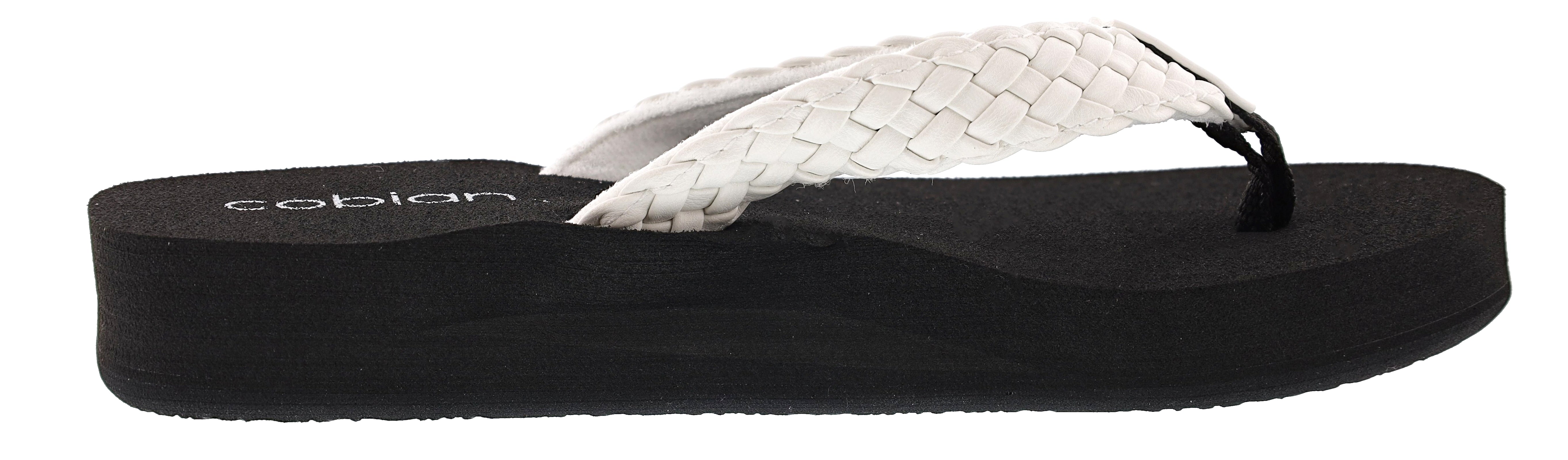 Cobian Women's Braided Bounce Cushioned Sandals、mySite、lovesweatpilates