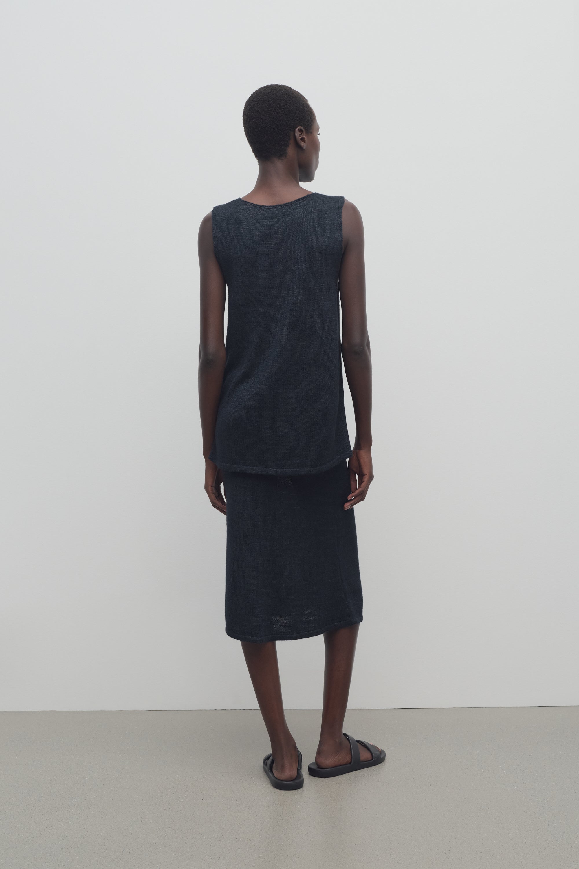 Jesto Skirt in Silk、mySite、aoinhome