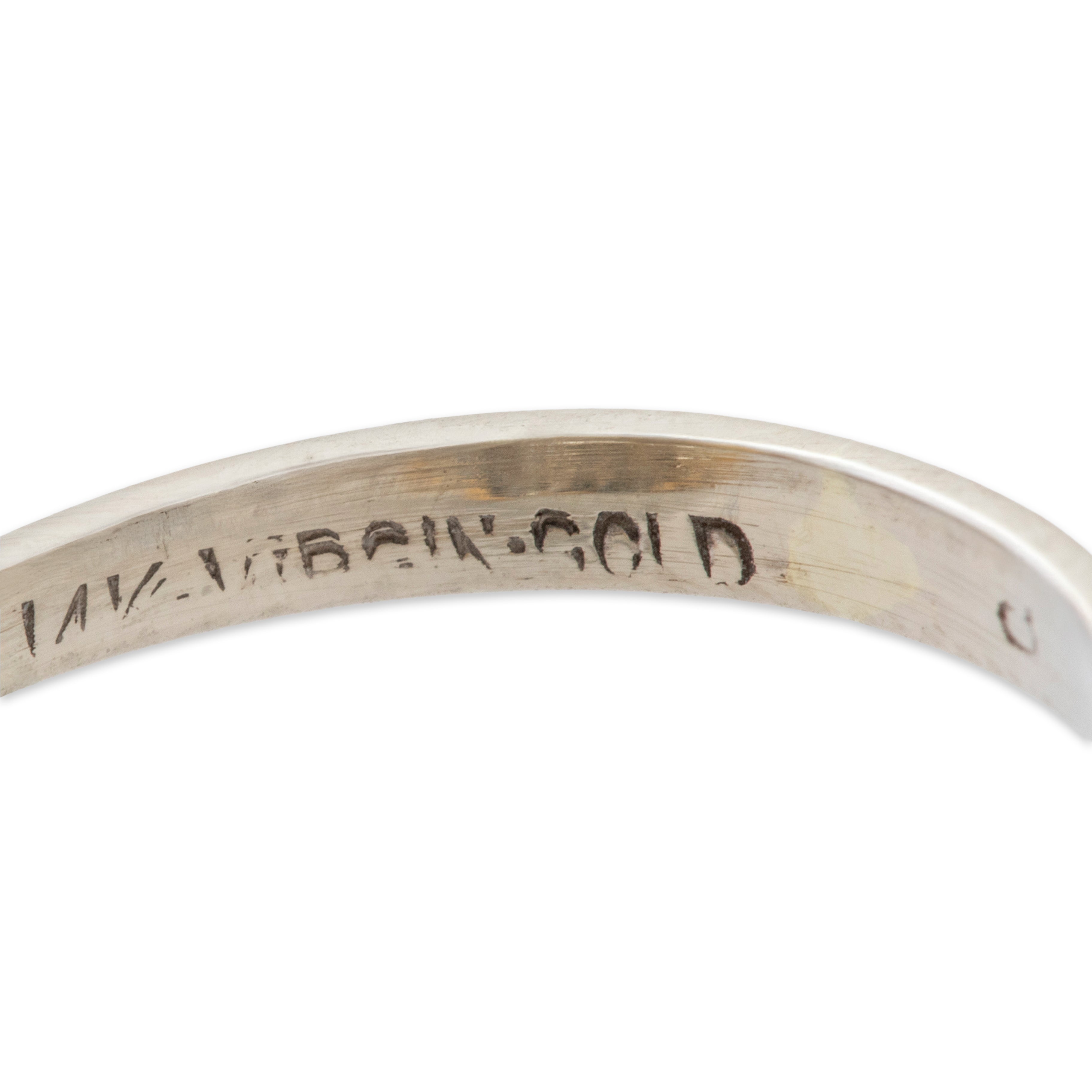 Vintage 14k White & Yellow Gold 1.40cttw VS Diamond Floriform Statement Ring、mySite、hinf8tx79