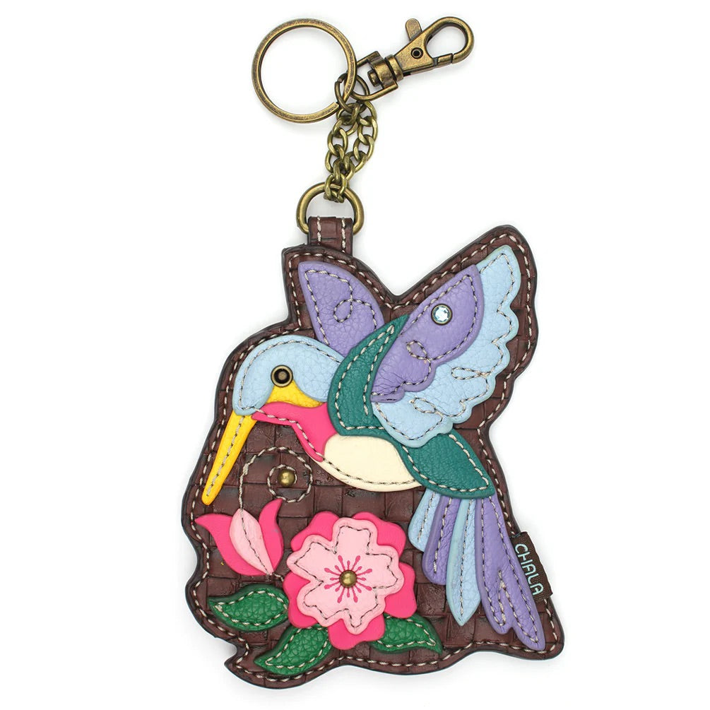 Key Fob/Coin Purse - Hummingbird A、mySite、g9winljtr