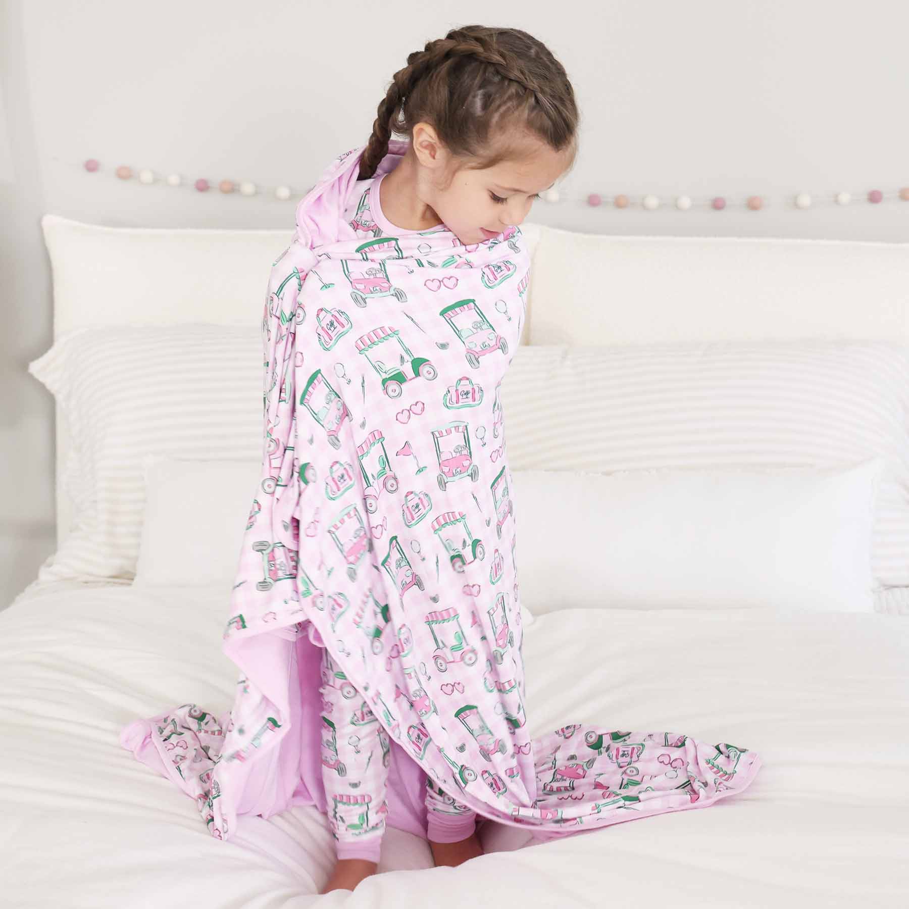  Birdie Babes Double Sided Bamboo Blanket | Pink、mySite、layawaytickets